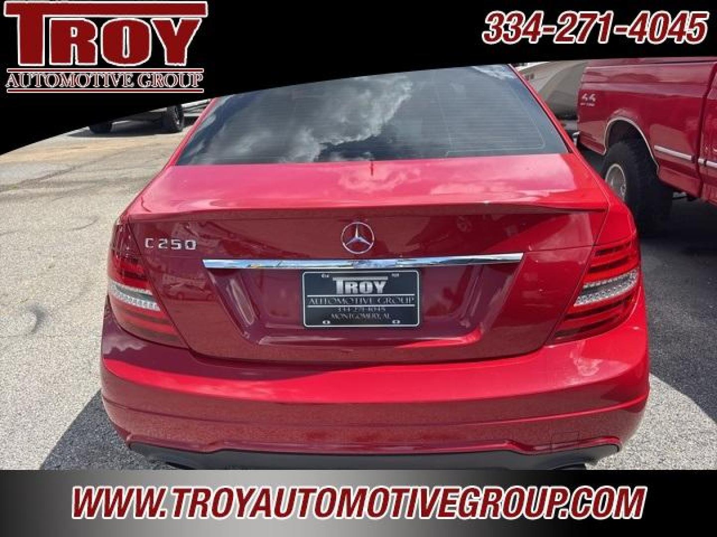 2014 Mars Red /Black Mercedes-Benz C-Class C 250 (WDDGF4HB8EA) with an 1.8L I4 DOHC 16V engine, Automatic transmission, located at 6812 Atlanta Hwy, Montgomery, AL, 36117, (334) 271-4045, 32.382118, -86.178673 - Recent Arrival!<br><br>Mars Red 2014 Mercedes-Benz C-Class C 250 RWD 1.8L I4 DOHC 16V 7G-TRONIC PLUS 7-Speed Automatic<br><br>Financing Available---Top Value for Trades.<br><br>22/31 City/Highway MPG - Photo#3
