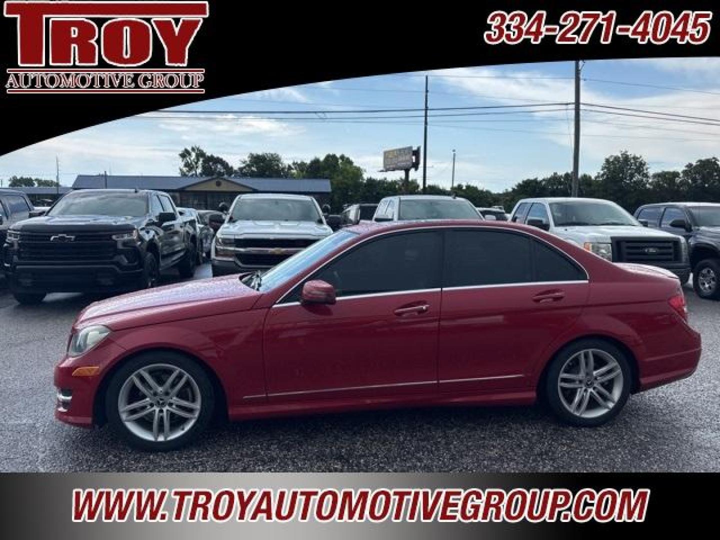 2014 Mars Red /Black Mercedes-Benz C-Class C 250 (WDDGF4HB8EA) with an 1.8L I4 DOHC 16V engine, Automatic transmission, located at 6812 Atlanta Hwy, Montgomery, AL, 36117, (334) 271-4045, 32.382118, -86.178673 - Mars Red 2014 Mercedes-Benz C-Class C 250 RWD 1.8L I4 DOHC 16V 7G-TRONIC PLUS 7-Speed Automatic<br><br>Financing Available---Top Value for Trades.<br><br>22/31 City/Highway MPG - Photo#6