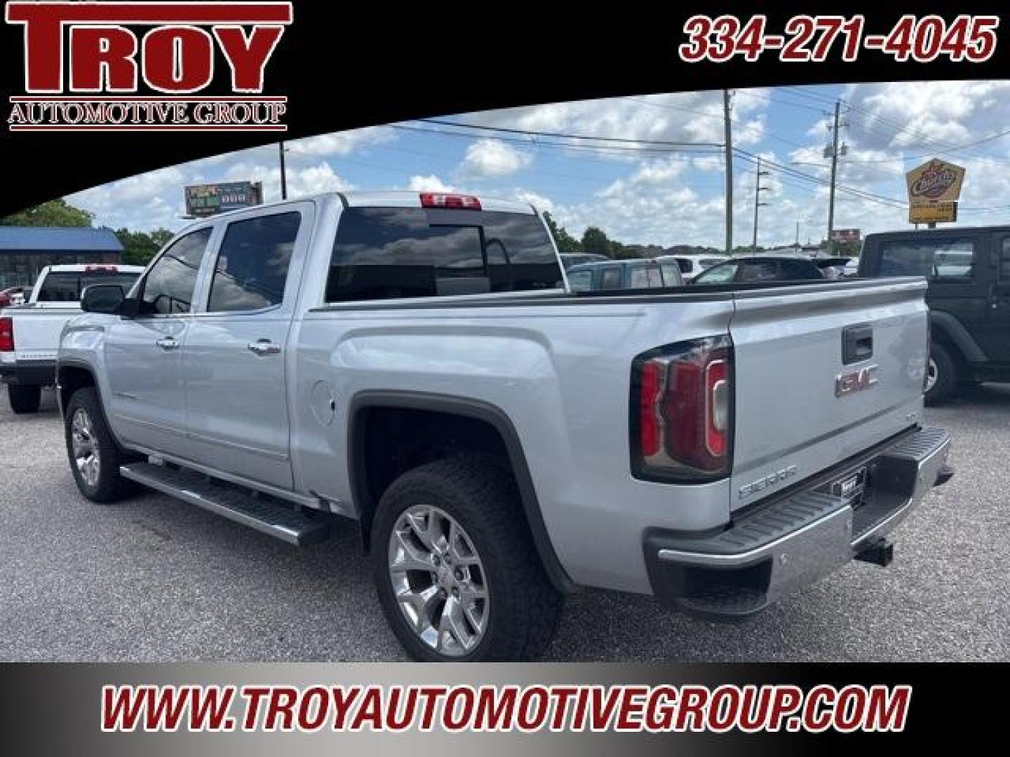 2017 Quicksilver Metallic /Jet Black GMC Sierra 1500 SLT (3GTP1NEC8HG) with an EcoTec3 5.3L V8 engine, Automatic transmission, located at 6812 Atlanta Hwy, Montgomery, AL, 36117, (334) 271-4045, 32.382118, -86.178673 - Recent Arrival!<br>Navigation!!<br>Bose Premium Sound!!<br>Cooled/ Heated Seats!!<br>Tow Package!!<br>Spray N Bedliner!!<br>Dual Power Front Seats!!<br>Remote Start!!<br><br>Quicksilver Metallic 2017 GMC Sierra 1500 SLT RWD EcoTec3 5.3L V8 8-Speed Automatic with Overdrive<br><br>Financing Available- - Photo#2