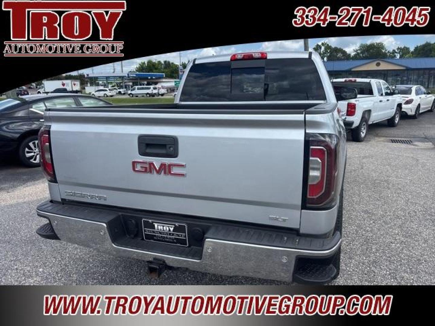 2017 Quicksilver Metallic /Jet Black GMC Sierra 1500 SLT (3GTP1NEC8HG) with an EcoTec3 5.3L V8 engine, Automatic transmission, located at 6812 Atlanta Hwy, Montgomery, AL, 36117, (334) 271-4045, 32.382118, -86.178673 - Recent Arrival!<br>Navigation!!<br>Bose Premium Sound!!<br>Cooled/ Heated Seats!!<br>Tow Package!!<br>Spray N Bedliner!!<br>Dual Power Front Seats!!<br>Remote Start!!<br><br>Quicksilver Metallic 2017 GMC Sierra 1500 SLT RWD EcoTec3 5.3L V8 8-Speed Automatic with Overdrive<br><br>Financing Available- - Photo#5
