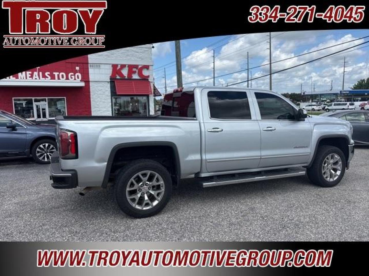 2017 Quicksilver Metallic /Jet Black GMC Sierra 1500 SLT (3GTP1NEC8HG) with an EcoTec3 5.3L V8 engine, Automatic transmission, located at 6812 Atlanta Hwy, Montgomery, AL, 36117, (334) 271-4045, 32.382118, -86.178673 - Recent Arrival!<br>Navigation!!<br>Bose Premium Sound!!<br>Cooled/ Heated Seats!!<br>Tow Package!!<br>Spray N Bedliner!!<br>Dual Power Front Seats!!<br>Remote Start!!<br><br>Quicksilver Metallic 2017 GMC Sierra 1500 SLT RWD EcoTec3 5.3L V8 8-Speed Automatic with Overdrive<br><br>Financing Available- - Photo#6