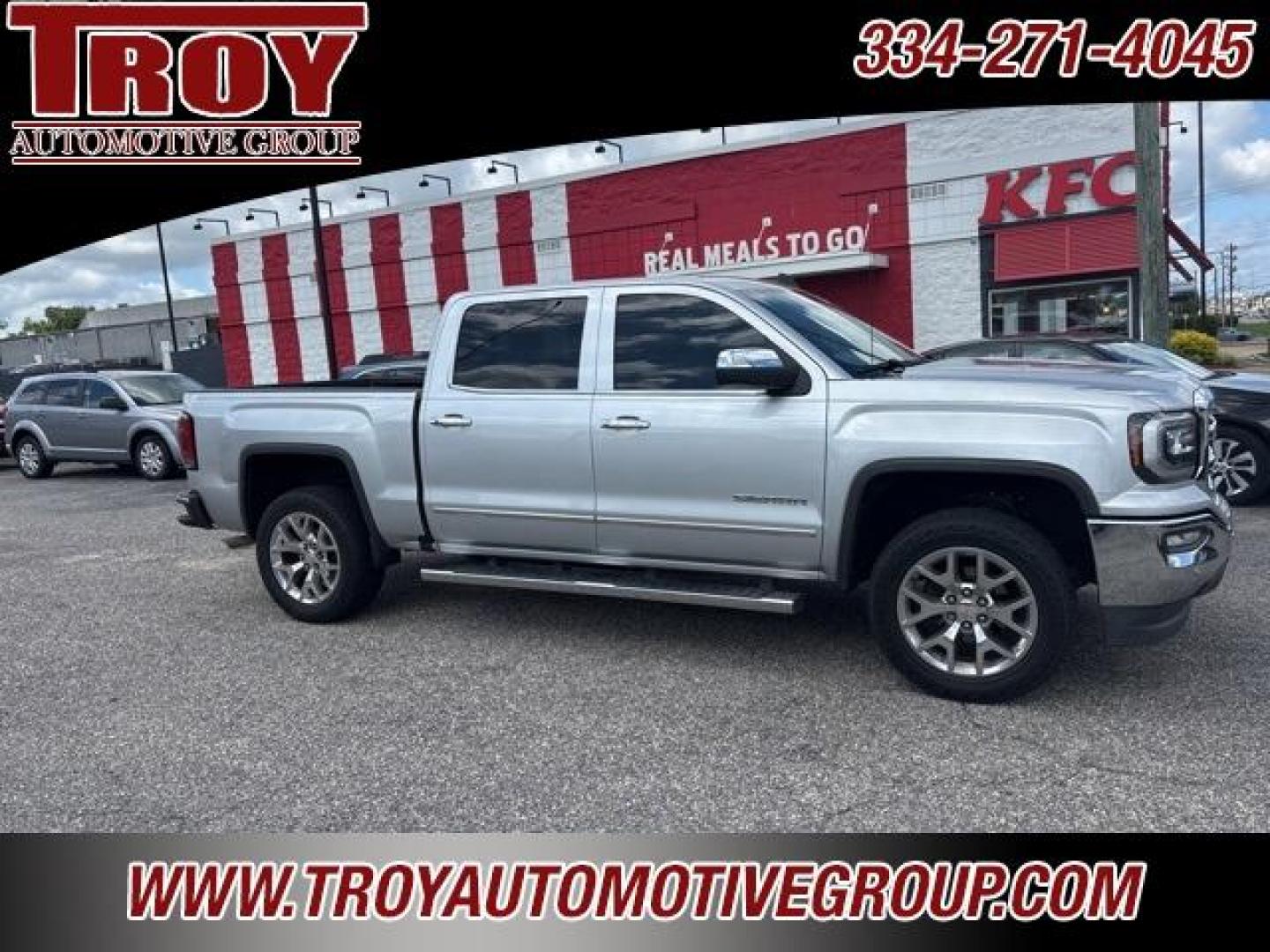 2017 Quicksilver Metallic /Jet Black GMC Sierra 1500 SLT (3GTP1NEC8HG) with an EcoTec3 5.3L V8 engine, Automatic transmission, located at 6812 Atlanta Hwy, Montgomery, AL, 36117, (334) 271-4045, 32.382118, -86.178673 - Recent Arrival!<br>Navigation!!<br>Bose Premium Sound!!<br>Cooled/ Heated Seats!!<br>Tow Package!!<br>Spray N Bedliner!!<br>Dual Power Front Seats!!<br>Remote Start!!<br><br>Quicksilver Metallic 2017 GMC Sierra 1500 SLT RWD EcoTec3 5.3L V8 8-Speed Automatic with Overdrive<br><br>Financing Available- - Photo#7