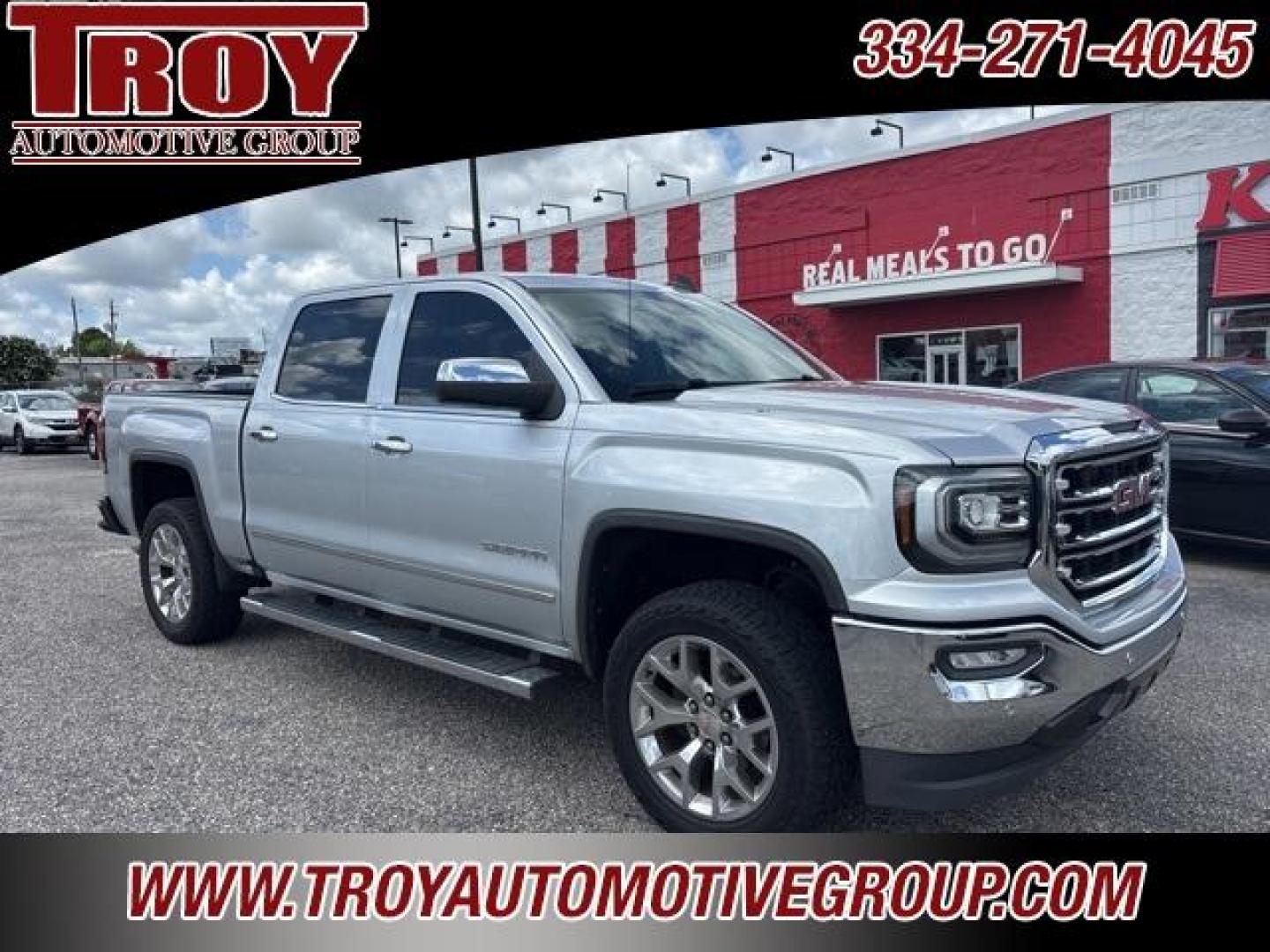 2017 Quicksilver Metallic /Jet Black GMC Sierra 1500 SLT (3GTP1NEC8HG) with an EcoTec3 5.3L V8 engine, Automatic transmission, located at 6812 Atlanta Hwy, Montgomery, AL, 36117, (334) 271-4045, 32.382118, -86.178673 - Recent Arrival!<br>Navigation!!<br>Bose Premium Sound!!<br>Cooled/ Heated Seats!!<br>Tow Package!!<br>Spray N Bedliner!!<br>Dual Power Front Seats!!<br>Remote Start!!<br><br>Quicksilver Metallic 2017 GMC Sierra 1500 SLT RWD EcoTec3 5.3L V8 8-Speed Automatic with Overdrive<br><br>Financing Available- - Photo#8