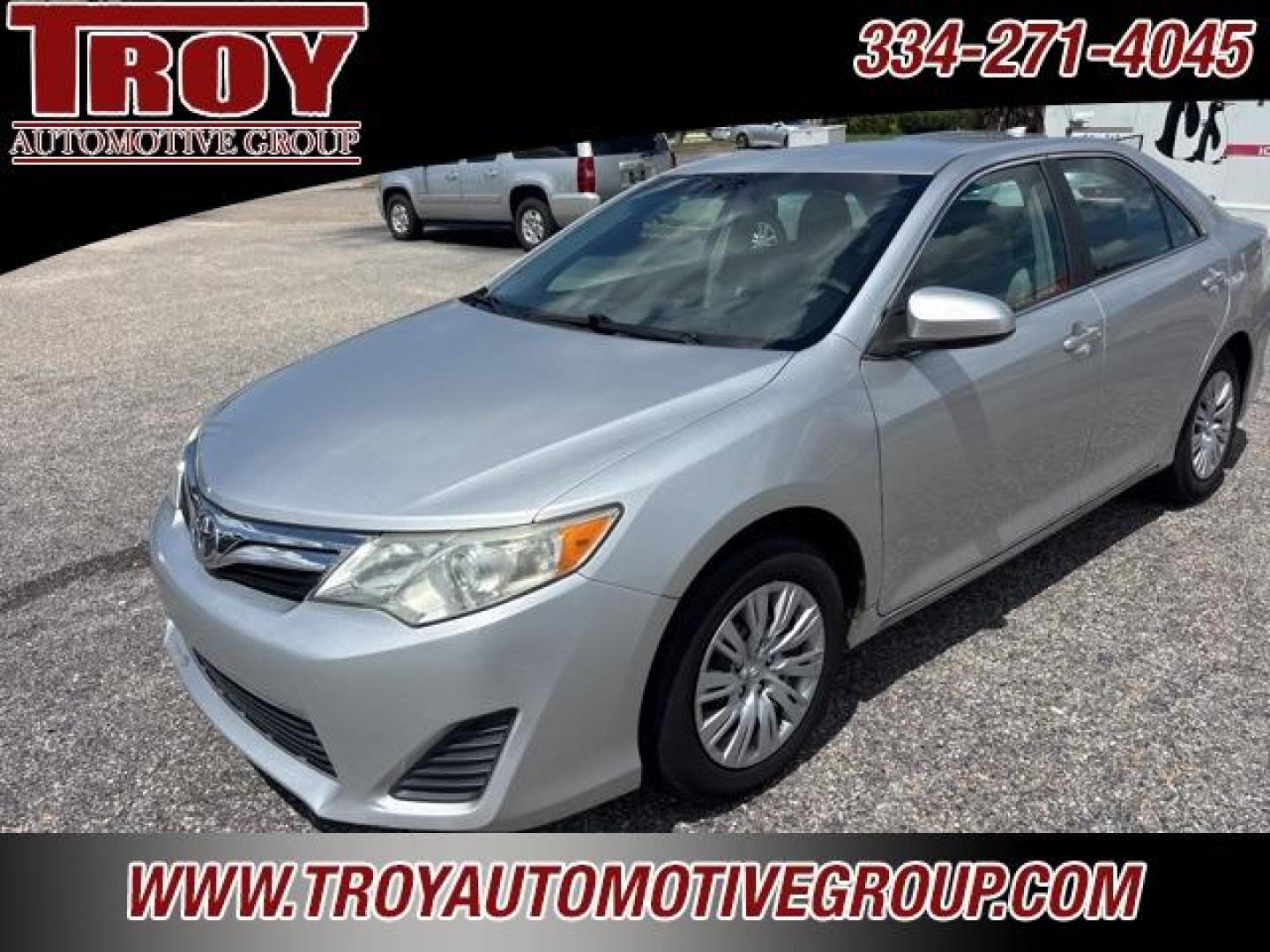 2012 Classic Silver Metallic /Ash Toyota Camry (4T1BF1FK9CU) with an 2.5L I4 SMPI DOHC engine, Automatic transmission, located at 6812 Atlanta Hwy, Montgomery, AL, 36117, (334) 271-4045, 32.382118, -86.178673 - Silver 2012 Toyota Camry FWD 2.5L I4 SMPI DOHC 6-Speed Automatic<br><br>Financing Available---Top Value for Trades.<br><br>Odometer is 23074 miles below market average! 25/35 City/Highway MPG<br><br><br>Awards:<br> * 2012 KBB.com 10 Most Comfortable Cars Under $30,000 * 2012 KBB.com 10 Best Sedan - Photo#4