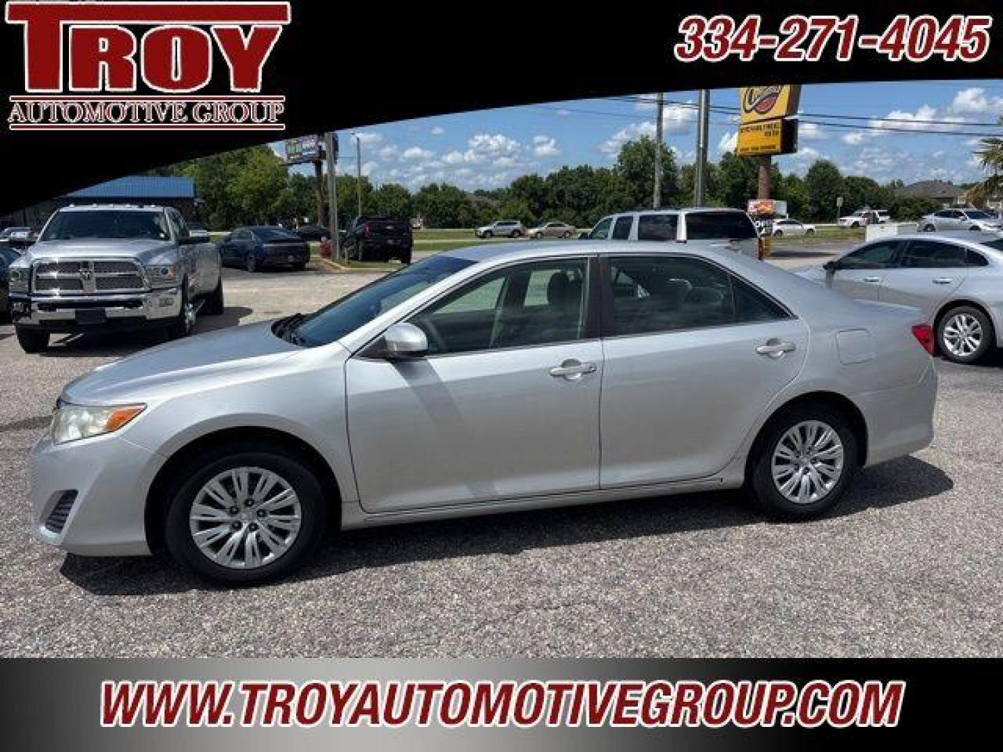 2012 Classic Silver Metallic /Ash Toyota Camry LE (4T1BF1FK9CU) with an 2.5L I4 SMPI DOHC engine, Automatic transmission, located at 6812 Atlanta Hwy, Montgomery, AL, 36117, (334) 271-4045, 32.382118, -86.178673 - Photo#2