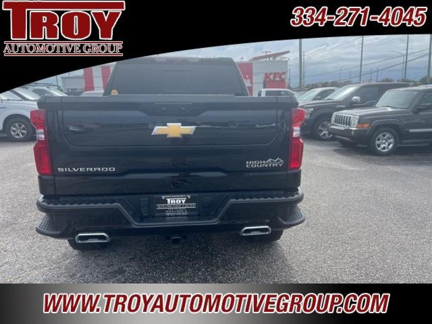 2024 Black /Jet Black/Umber Chevrolet Silverado 1500 High Country (1GCUDJE86RZ) with an 3.0L I6 engine, Automatic transmission, located at 6812 Atlanta Hwy, Montgomery, AL, 36117, (334) 271-4045, 32.382118, -86.178673 - 2024' Chevrolet Silverado 1500 High Country Z-71 4x4,3.0ltr Duramax Diesel, 23k miles, 3.5'' Rough Country Lift, 35x12.5x20 Nitto Ridge Grappler tires, Sunroof, Ranch Hand brush guard, Technology Pkg (heads up display), Heated and Ventilated front seats, Clean Carfax no apologies! Feel free to call - Photo#6