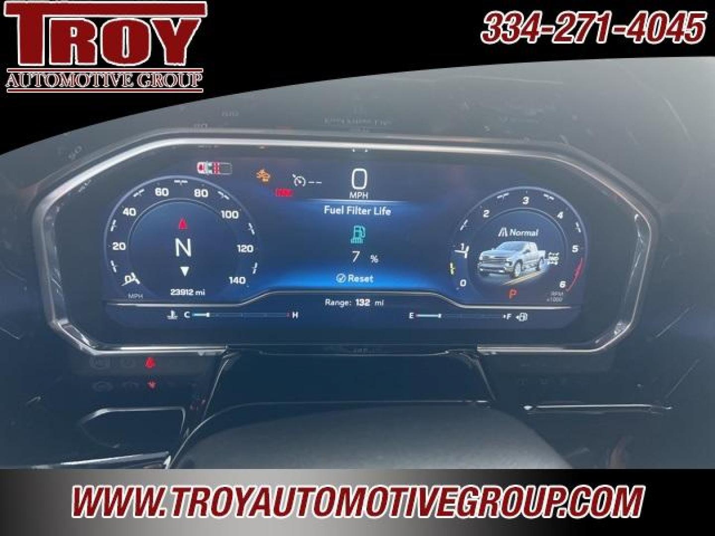 2024 Black /Jet Black/Umber Chevrolet Silverado 1500 High Country (1GCUDJE86RZ) with an 3.0L I6 engine, Automatic transmission, located at 6812 Atlanta Hwy, Montgomery, AL, 36117, (334) 271-4045, 32.382118, -86.178673 - 2024' Chevrolet Silverado 1500 High Country Z-71 4x4,3.0ltr Duramax Diesel, 23k miles, 3.5'' Rough Country Lift, 35x12.5x20 Nitto Ridge Grappler tires, Sunroof, Ranch Hand brush guard, Technology Pkg (heads up display), Heated and Ventilated front seats, Clean Carfax no apologies! Feel free to call - Photo#13