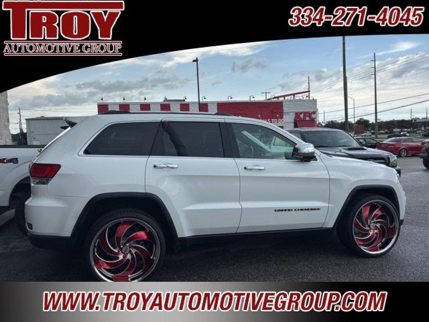 2021 Bright White Clearcoat /Black Jeep Grand Cherokee Limited (1C4RJFBG8MC) with an 3.6L V6 24V VVT engine, Automatic transmission, located at 6812 Atlanta Hwy, Montgomery, AL, 36117, (334) 271-4045, 32.382118, -86.178673 - Recent Arrival!<br>Power Sunroof!!<br><br>Bright White Clearcoat 2021 Jeep Grand Cherokee Limited 4WD 3.6L V6 24V VVT 8-Speed Automatic<br><br>Financing Available---Top Value for Trades. - Photo#1