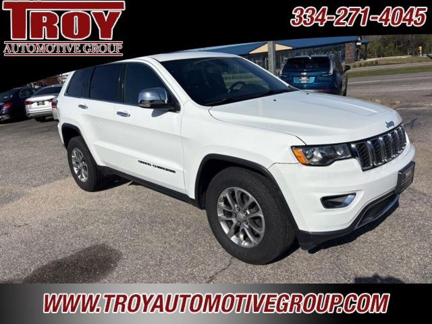 2021 Bright White Clearcoat /Black Jeep Grand Cherokee Limited (1C4RJFBG8MC) with an 3.6L V6 24V VVT engine, Automatic transmission, located at 6812 Atlanta Hwy, Montgomery, AL, 36117, (334) 271-4045, 32.382118, -86.178673 - Recent Arrival!<br>Power Sunroof!!<br>New Toyo Tires!!<br><br>Bright White Clearcoat 2021 Jeep Grand Cherokee Limited 4WD 3.6L V6 24V VVT 8-Speed Automatic<br><br>Financing Available---Top Value for Trades.e - Photo#3