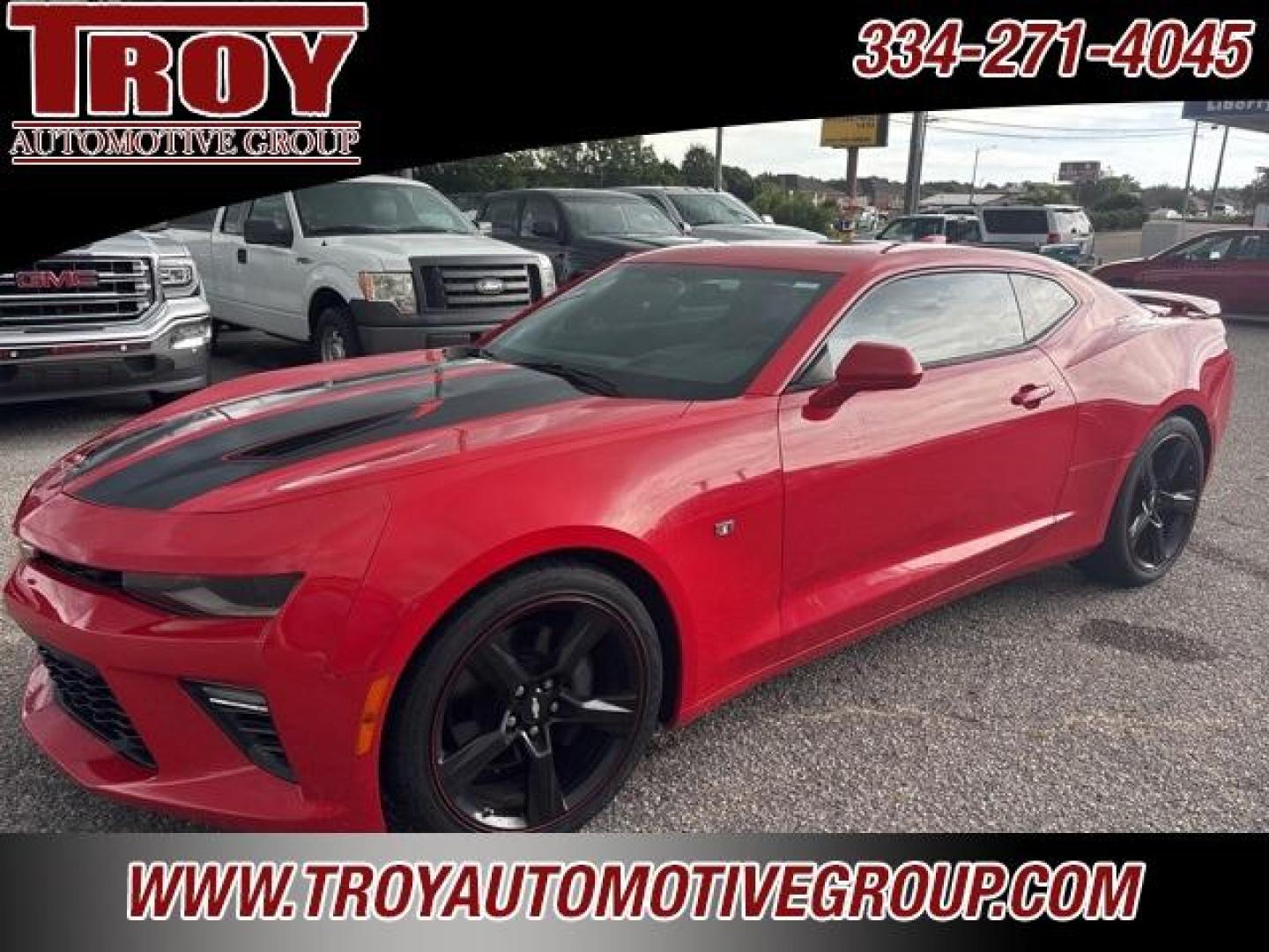 2016 Red Hot /Adrenaline Red Chevrolet Camaro SS (1G1FH1R71G0) with an 6.2L V8 engine, Automatic transmission, located at 6812 Atlanta Hwy, Montgomery, AL, 36117, (334) 271-4045, 32.382118, -86.178673 - Recent Arrival!<br>Power Sunroof!!<br>Bose Premium Sound System!!<br>Custom Exhaust!!<br>Navigation!!<br>Heads Up Display!<br>2-Master Keys!!<br><br>Red Hot 2016 Chevrolet Camaro SS RWD 2SS 6.2L V8 8-Speed Automatic<br><br>Financing Available---Top Value for Trades.<br><br>17/28 City/Highway MPG<br> - Photo#4