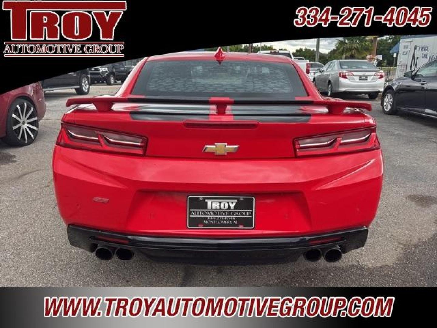2016 Red Hot /Adrenaline Red Chevrolet Camaro SS (1G1FH1R71G0) with an 6.2L V8 engine, Automatic transmission, located at 6812 Atlanta Hwy, Montgomery, AL, 36117, (334) 271-4045, 32.382118, -86.178673 - Recent Arrival!<br>Power Sunroof!!<br>Bose Premium Sound System!!<br>Custom Exhaust!!<br>Navigation!!<br>Heads Up Display!<br>2-Master Keys!!<br><br>Red Hot 2016 Chevrolet Camaro SS RWD 2SS 6.2L V8 8-Speed Automatic<br><br>Financing Available---Top Value for Trades.<br><br>17/28 City/Highway MPG<br> - Photo#60