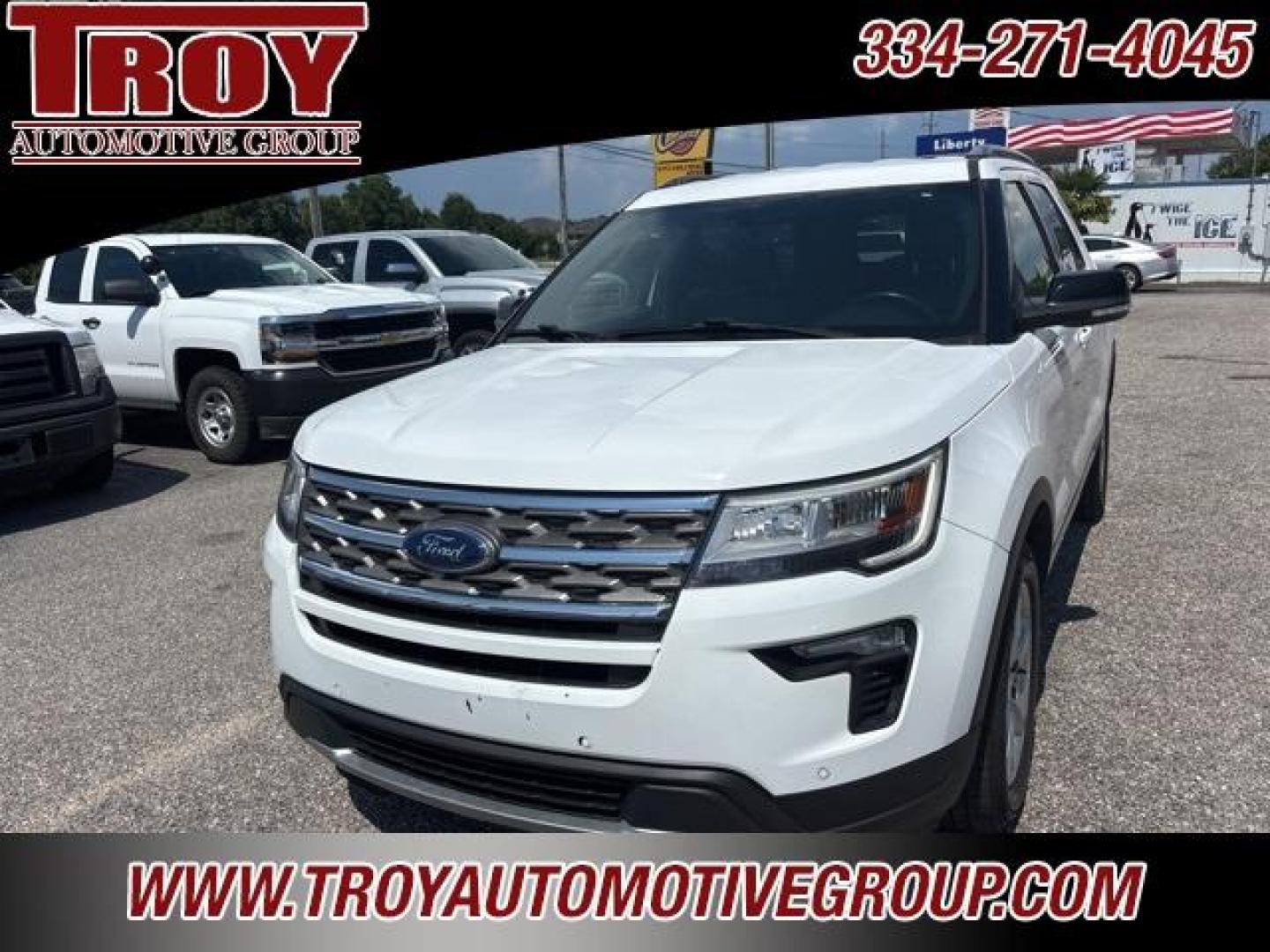 2018 Oxford White /Ebony Black Ford Explorer XLT (1FM5K7D8XJG) with an 3.5L V6 Ti-VCT engine, Automatic transmission, located at 6812 Atlanta Hwy, Montgomery, AL, 36117, (334) 271-4045, 32.382118, -86.178673 - 2nd Row Buckets!!<br>3rd Seat!!<br>Heated Leather Seats!!<br>2-Masters Keys w/Remote Start!!<br><br>Recent Arrival! Priced below KBB Fair Purchase Price!<br><br>Oxford White 2018 Ford Explorer XLT FWD 3.5L V6 Ti-VCT 6-Speed Automatic with Select-Shift<br><br>Financing Available---Top Value for Trade - Photo#6