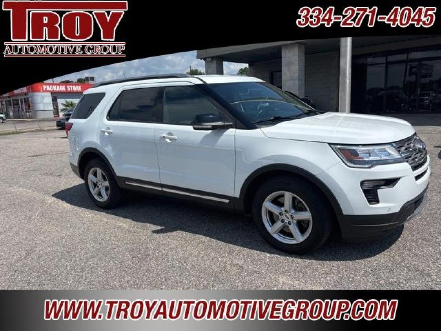 2018 Oxford White /Ebony Black Ford Explorer XLT (1FM5K7D8XJG) with an 3.5L V6 Ti-VCT engine, Automatic transmission, located at 6812 Atlanta Hwy, Montgomery, AL, 36117, (334) 271-4045, 32.382118, -86.178673 - 2nd Row Buckets!!<br>3rd Seat!!<br>Heated Leather Seats!!<br>2-Masters Keys w/Remote Start!!<br><br>Recent Arrival! Priced below KBB Fair Purchase Price!<br><br>Oxford White 2018 Ford Explorer XLT FWD 3.5L V6 Ti-VCT 6-Speed Automatic with Select-Shift<br><br>Financing Available---Top Value for Trade - Photo#10