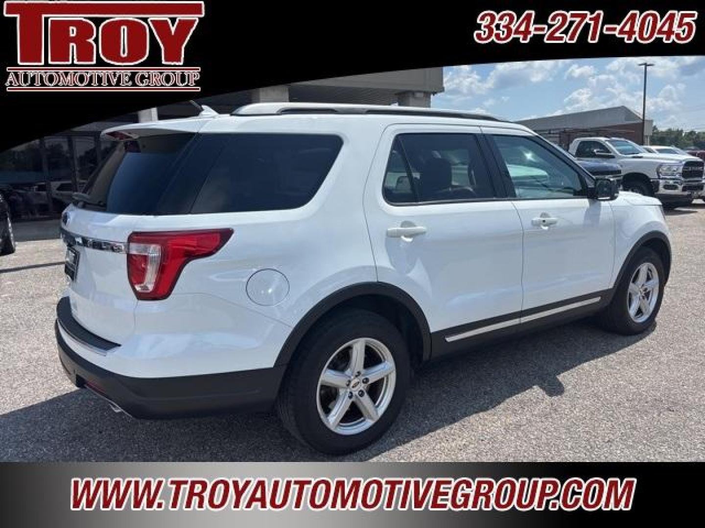 2018 Oxford White /Ebony Black Ford Explorer XLT (1FM5K7D8XJG) with an 3.5L V6 Ti-VCT engine, Automatic transmission, located at 6812 Atlanta Hwy, Montgomery, AL, 36117, (334) 271-4045, 32.382118, -86.178673 - 2nd Row Buckets!!<br>3rd Seat!!<br>Heated Leather Seats!!<br>2-Masters Keys w/Remote Start!!<br><br>Recent Arrival! Priced below KBB Fair Purchase Price!<br><br>Oxford White 2018 Ford Explorer XLT FWD 3.5L V6 Ti-VCT 6-Speed Automatic with Select-Shift<br><br>Financing Available---Top Value for Trade - Photo#12