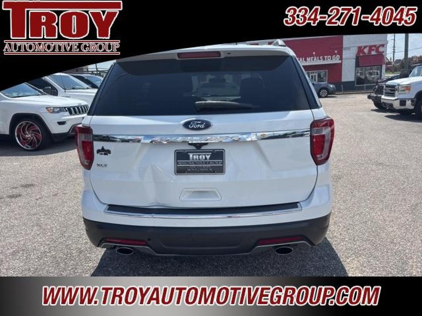 2018 Oxford White /Ebony Black Ford Explorer XLT (1FM5K7D8XJG) with an 3.5L V6 Ti-VCT engine, Automatic transmission, located at 6812 Atlanta Hwy, Montgomery, AL, 36117, (334) 271-4045, 32.382118, -86.178673 - 2nd Row Buckets!!<br>3rd Seat!!<br>Heated Leather Seats!!<br>2-Masters Keys w/Remote Start!!<br><br>Recent Arrival! Priced below KBB Fair Purchase Price!<br><br>Oxford White 2018 Ford Explorer XLT FWD 3.5L V6 Ti-VCT 6-Speed Automatic with Select-Shift<br><br>Financing Available---Top Value for Trade - Photo#14