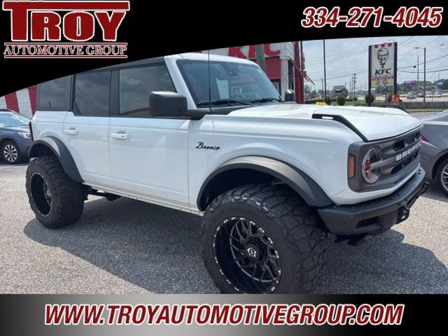 2022 Oxford White /Dark Gray W/Black Onyx Ford Bronco Big Bend (1FMDE5DH1NL) with an 2.3L EcoBoost I-4 engine, Automatic transmission, located at 6812 Atlanta Hwy, Montgomery, AL, 36117, (334) 271-4045, 32.382118, -86.178673 - Recent Arrival!<br>TIS 20 FORGED WHEELS!!<br>1-Owner!!<br>Sasquatch Package!!<br>Lift Kit!<br>Heated Seats!! <br>Remote Start w/2-Master Keys!!<br>LED Signature Lighting!!<br><br>Oxford White 2022 Ford Bronco Big Bend 4WD 2.3L EcoBoost I-4 10-Speed Automatic<br><br>Financing Available---Top Value fo - Photo#13