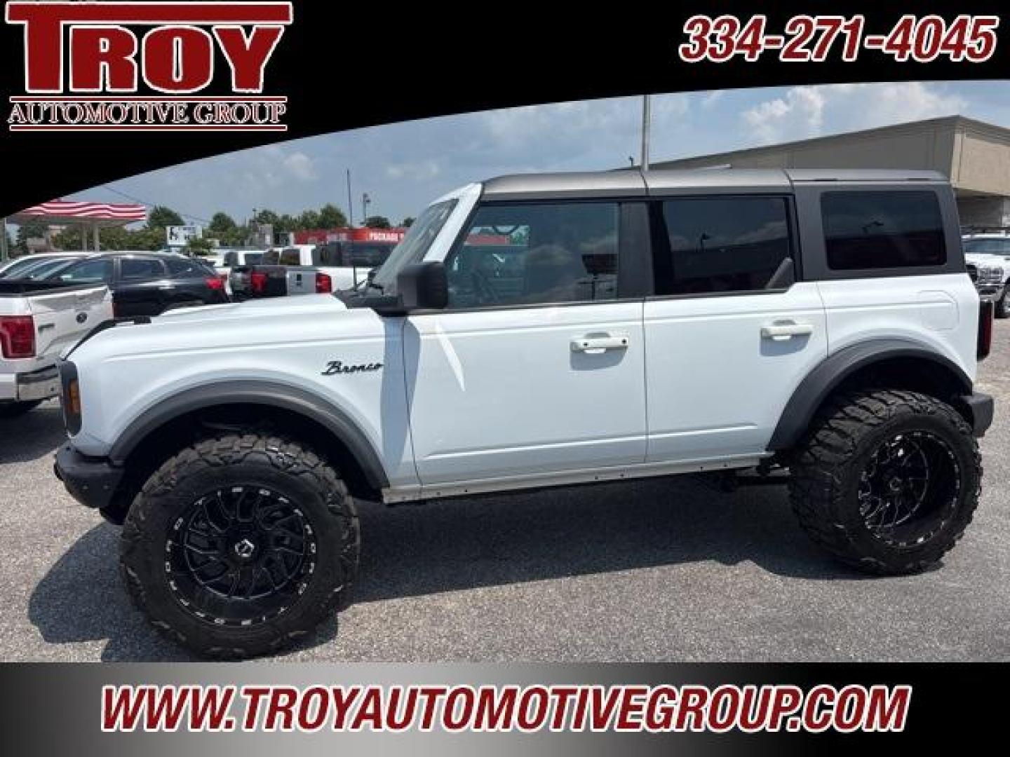 2022 Oxford White /Dark Gray W/Black Onyx Ford Bronco Big Bend (1FMDE5DH1NL) with an 2.3L EcoBoost I-4 engine, Automatic transmission, located at 6812 Atlanta Hwy, Montgomery, AL, 36117, (334) 271-4045, 32.382118, -86.178673 - Recent Arrival!<br>TIS 20 FORGED WHEELS!!<br>1-Owner!!<br>Sasquatch Package!!<br>Lift Kit!<br>Heated Seats!! <br>Remote Start w/2-Master Keys!!<br>LED Signature Lighting!!<br><br>Oxford White 2022 Ford Bronco Big Bend 4WD 2.3L EcoBoost I-4 10-Speed Automatic<br><br>Financing Available---Top Value fo - Photo#15