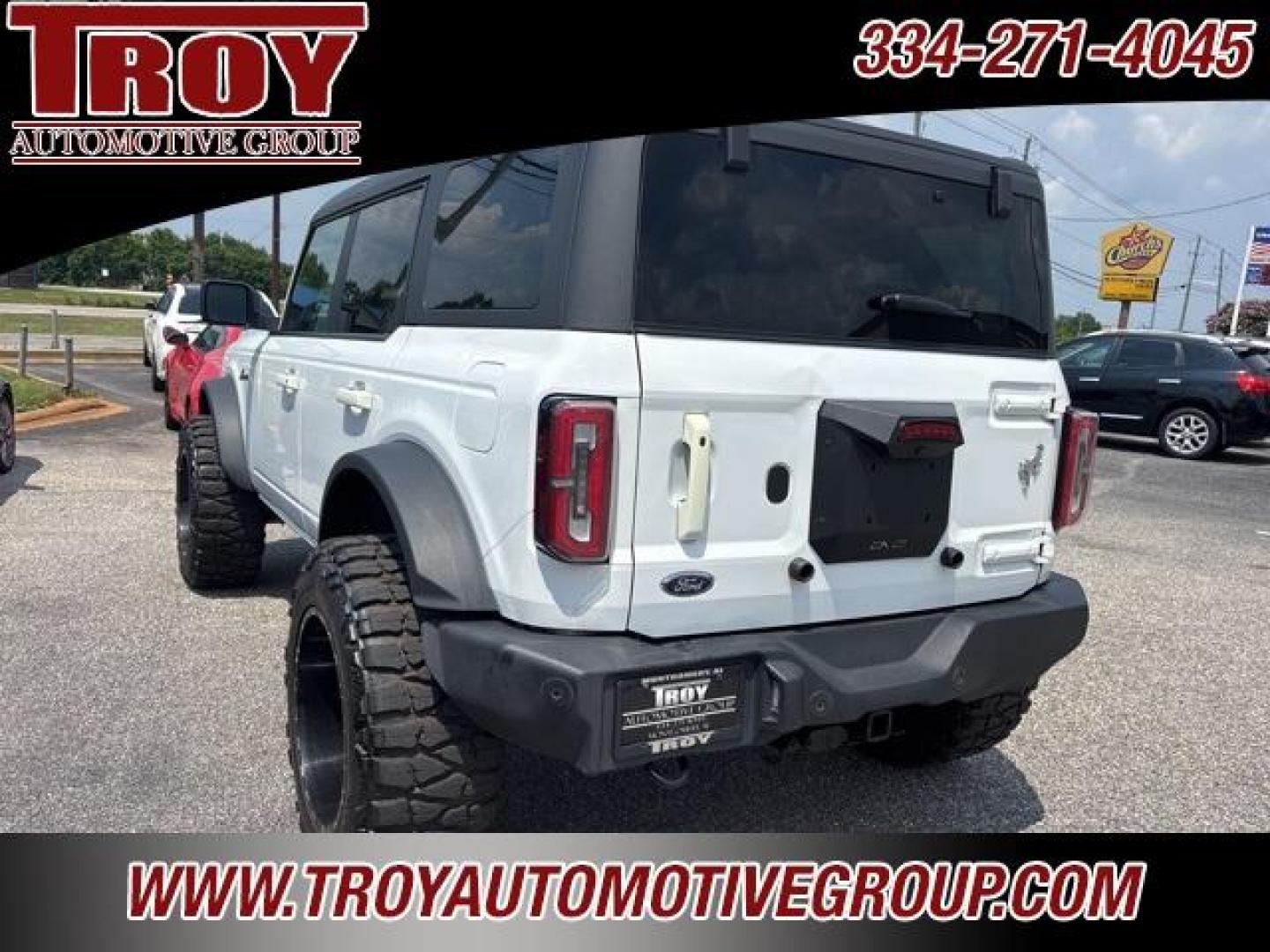 2022 Oxford White /Dark Gray W/Black Onyx Ford Bronco Big Bend (1FMDE5DH1NL) with an 2.3L EcoBoost I-4 engine, Automatic transmission, located at 6812 Atlanta Hwy, Montgomery, AL, 36117, (334) 271-4045, 32.382118, -86.178673 - Recent Arrival!<br>TIS 20 FORGED WHEELS!!<br>1-Owner!!<br>Sasquatch Package!!<br>Lift Kit!<br>Heated Seats!! <br>Remote Start w/2-Master Keys!!<br>LED Signature Lighting!!<br><br>Oxford White 2022 Ford Bronco Big Bend 4WD 2.3L EcoBoost I-4 10-Speed Automatic<br><br>Financing Available---Top Value fo - Photo#16