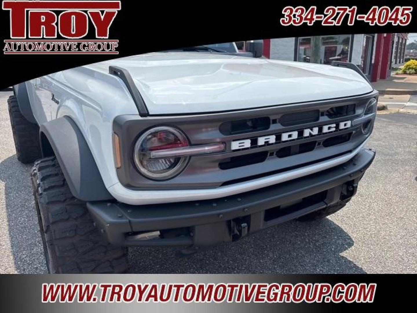 2022 Oxford White /Dark Gray W/Black Onyx Ford Bronco Big Bend (1FMDE5DH1NL) with an 2.3L EcoBoost I-4 engine, Automatic transmission, located at 6812 Atlanta Hwy, Montgomery, AL, 36117, (334) 271-4045, 32.382118, -86.178673 - Recent Arrival!<br>TIS 20 FORGED WHEELS!!<br>1-Owner!!<br>Sasquatch Package!!<br>Lift Kit!<br>Heated Seats!! <br>Remote Start w/2-Master Keys!!<br>LED Signature Lighting!!<br><br>Oxford White 2022 Ford Bronco Big Bend 4WD 2.3L EcoBoost I-4 10-Speed Automatic<br><br>Financing Available---Top Value fo - Photo#19