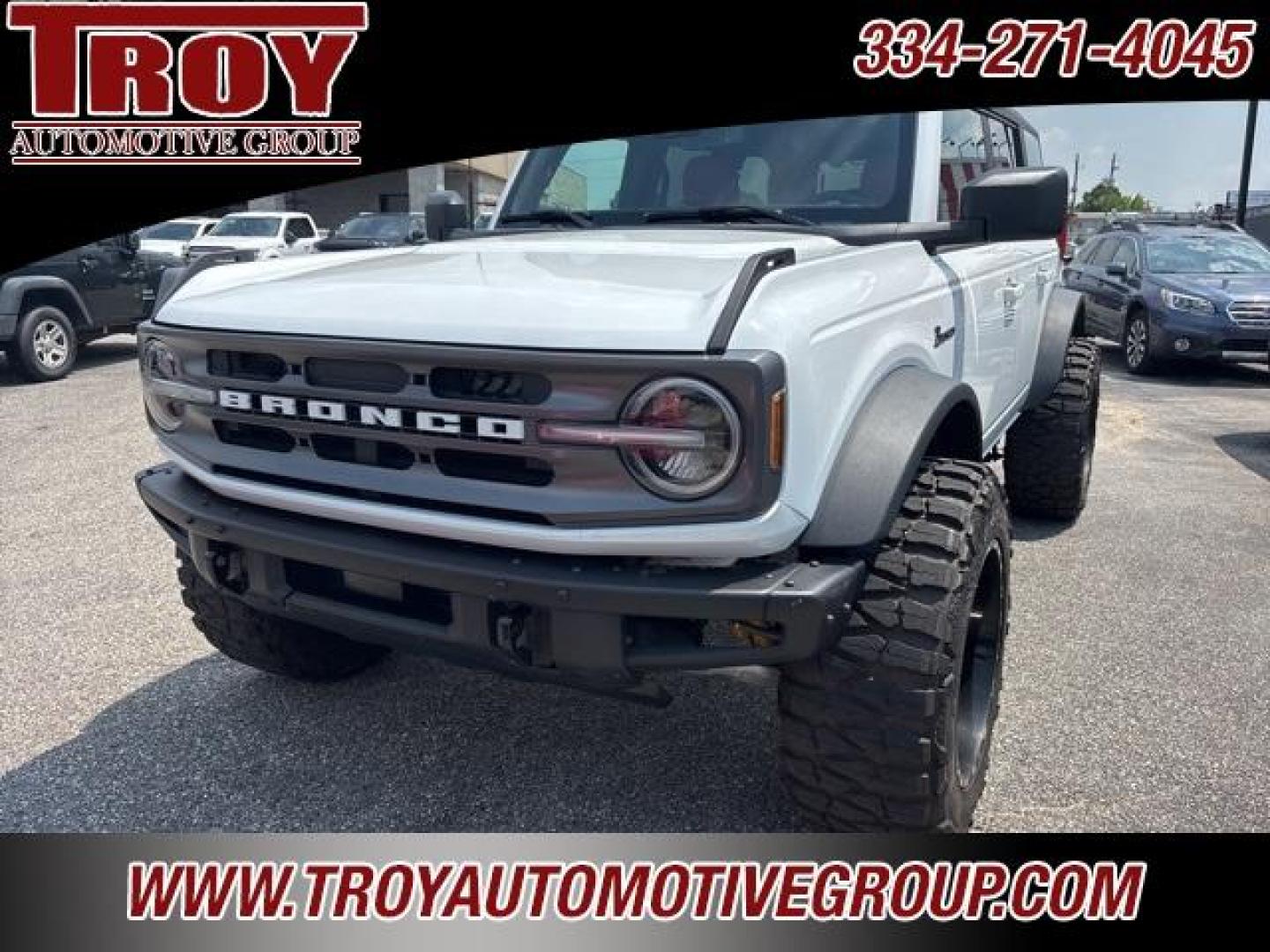 2022 Oxford White /Dark Gray W/Black Onyx Ford Bronco Big Bend (1FMDE5DH1NL) with an 2.3L EcoBoost I-4 engine, Automatic transmission, located at 6812 Atlanta Hwy, Montgomery, AL, 36117, (334) 271-4045, 32.382118, -86.178673 - Recent Arrival!<br>TIS 20 FORGED WHEELS!!<br>1-Owner!!<br>Sasquatch Package!!<br>Lift Kit!<br>Heated Seats!! <br>Remote Start w/2-Master Keys!!<br>LED Signature Lighting!!<br><br>Oxford White 2022 Ford Bronco Big Bend 4WD 2.3L EcoBoost I-4 10-Speed Automatic<br><br>Financing Available---Top Value fo - Photo#20