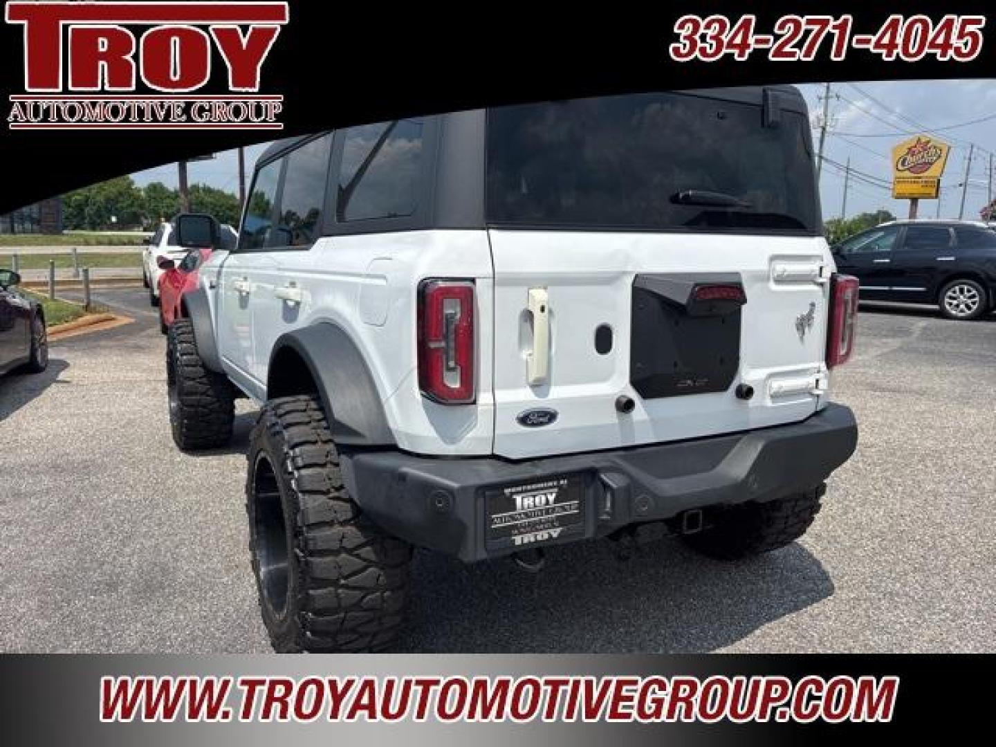 2022 Oxford White /Dark Gray W/Black Onyx Ford Bronco Big Bend (1FMDE5DH1NL) with an 2.3L EcoBoost I-4 engine, Automatic transmission, located at 6812 Atlanta Hwy, Montgomery, AL, 36117, (334) 271-4045, 32.382118, -86.178673 - Recent Arrival!<br>TIS 20 FORGED WHEELS!!<br>1-Owner!!<br>Sasquatch Package!!<br>Lift Kit!<br>Heated Seats!! <br>Remote Start w/2-Master Keys!!<br>LED Signature Lighting!!<br><br>Oxford White 2022 Ford Bronco Big Bend 4WD 2.3L EcoBoost I-4 10-Speed Automatic<br><br>Financing Available---Top Value fo - Photo#22