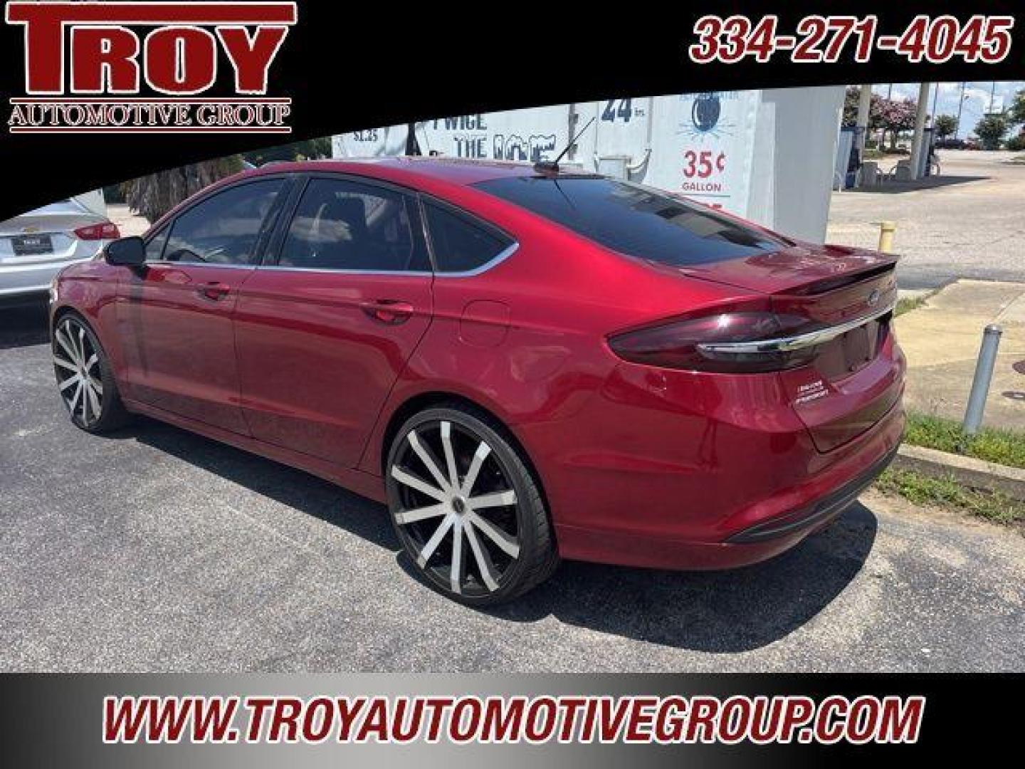 2017 Ruby Red Metallic /Medium Light Stone Ford Fusion SE (3FA6P0H73HR) with an 2.5L iVCT engine, Automatic transmission, located at 6812 Atlanta Hwy, Montgomery, AL, 36117, (334) 271-4045, 32.382118, -86.178673 - Ruby Red Metallic 2017 Ford Fusion SE FWD 2.5L iVCT 6-Speed Automatic<br><br>Financing Available---Top Value for Trades.<br><br>Odometer is 47061 miles below market average! 21/32 City/Highway MPG<br><br><br>Awards:<br> * 2017 IIHS Top Safety Pick, Top Safety Pick+ * 2017 KBB.com 10 Best Sedans U - Photo#3