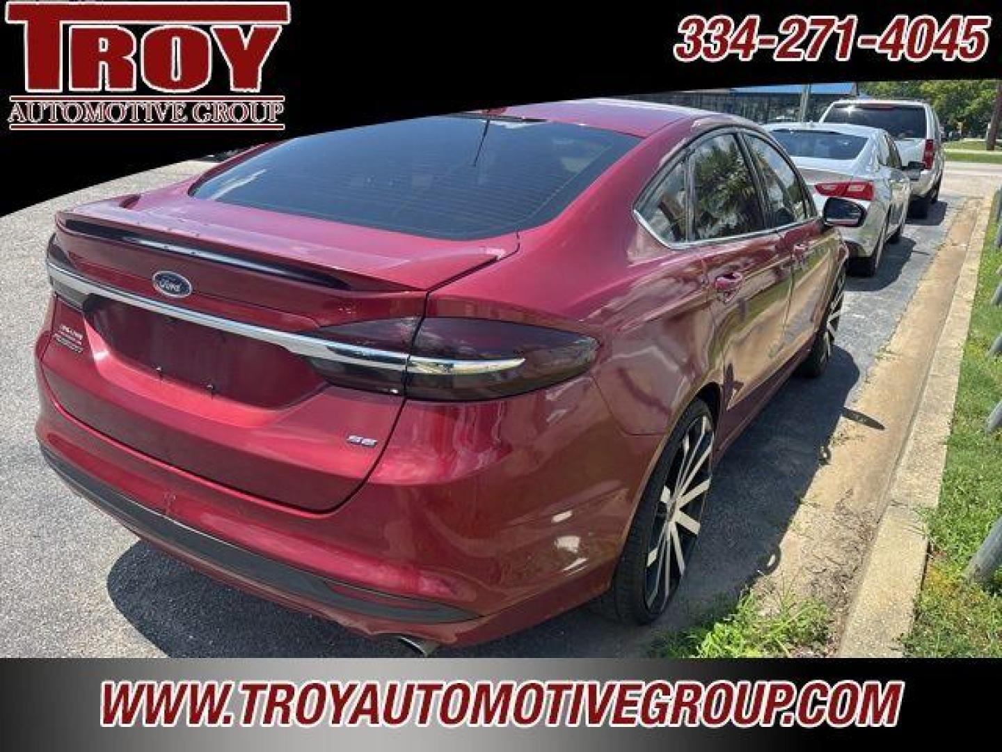 2017 Ruby Red Metallic /Medium Light Stone Ford Fusion SE (3FA6P0H73HR) with an 2.5L iVCT engine, Automatic transmission, located at 6812 Atlanta Hwy, Montgomery, AL, 36117, (334) 271-4045, 32.382118, -86.178673 - Ruby Red Metallic 2017 Ford Fusion SE FWD 2.5L iVCT 6-Speed Automatic<br><br>Financing Available---Top Value for Trades.<br><br>Odometer is 47061 miles below market average! 21/32 City/Highway MPG<br><br><br>Awards:<br> * 2017 IIHS Top Safety Pick, Top Safety Pick+ * 2017 KBB.com 10 Best Sedans U - Photo#5
