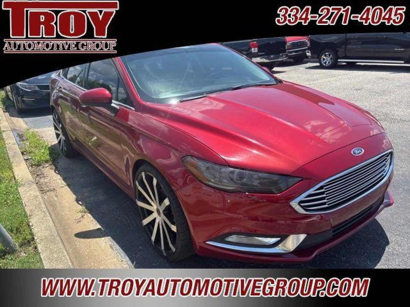 2017 Ruby Red Metallic /Medium Light Stone Ford Fusion SE (3FA6P0H73HR) with an 2.5L iVCT engine, Automatic transmission, located at 6812 Atlanta Hwy, Montgomery, AL, 36117, (334) 271-4045, 32.382118, -86.178673 - Ruby Red Metallic 2017 Ford Fusion SE FWD 2.5L iVCT 6-Speed Automatic<br><br>Financing Available---Top Value for Trades.<br><br>Odometer is 47061 miles below market average! 21/32 City/Highway MPG<br><br><br>Awards:<br> * 2017 IIHS Top Safety Pick, Top Safety Pick+ * 2017 KBB.com 10 Best Sedans U - Photo#6