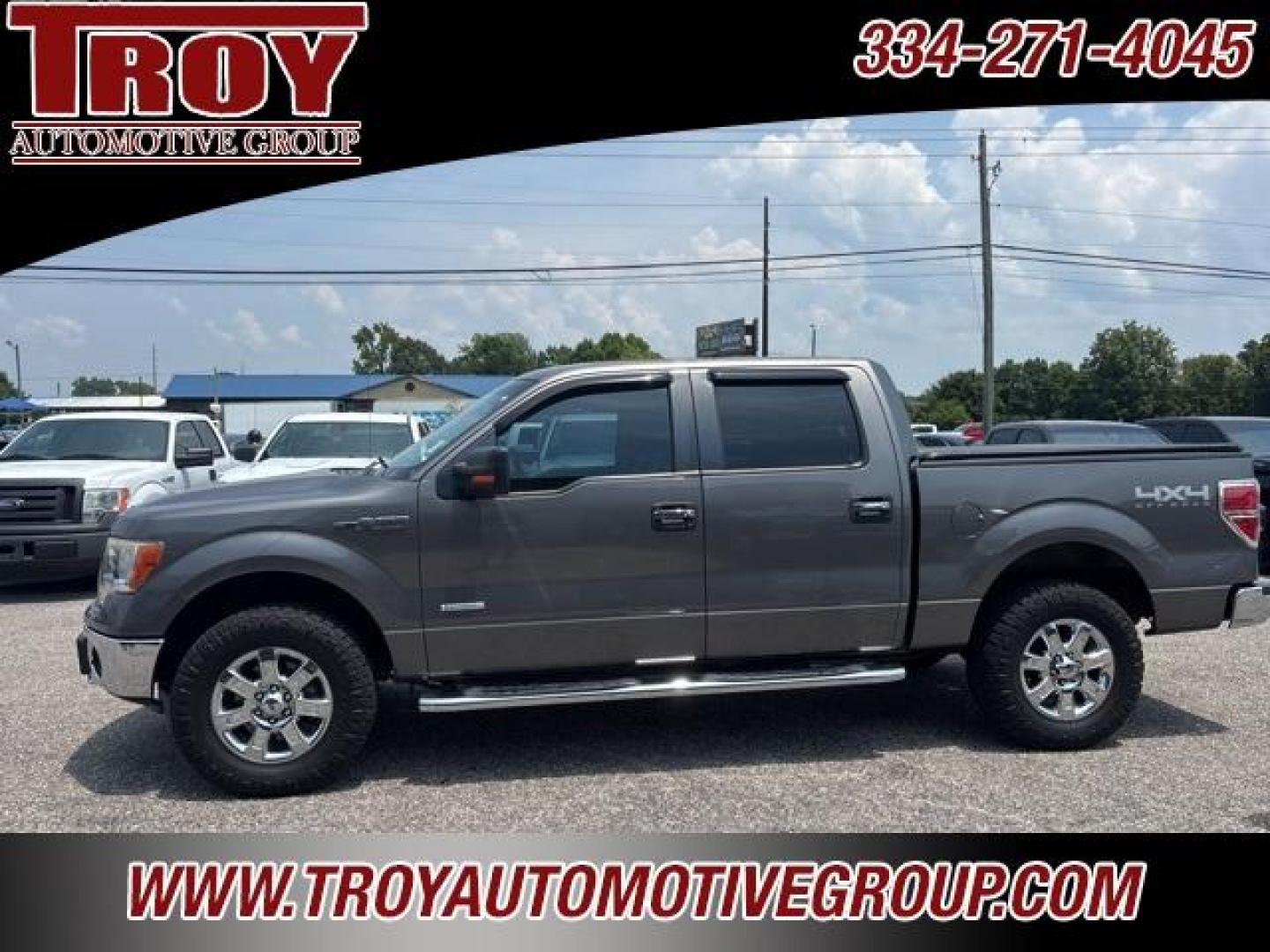 2013 Sterling Gray Metallic /Steel Gray Ford F-150 XLT (1FTFW1ET5DF) with an 3.5L V6 engine, Automatic transmission, located at 6812 Atlanta Hwy, Montgomery, AL, 36117, (334) 271-4045, 32.382118, -86.178673 - 1-Owner!!<br>Power Driver Seat!!<br>Off Road Package!!<br>Tow Package!!<br>2-Master Remote Entry Keys!!<br>Seat Covers!!<br>Nitto Trail Grappler Tires!!<br>Husky Floor Mats! - Photo#1
