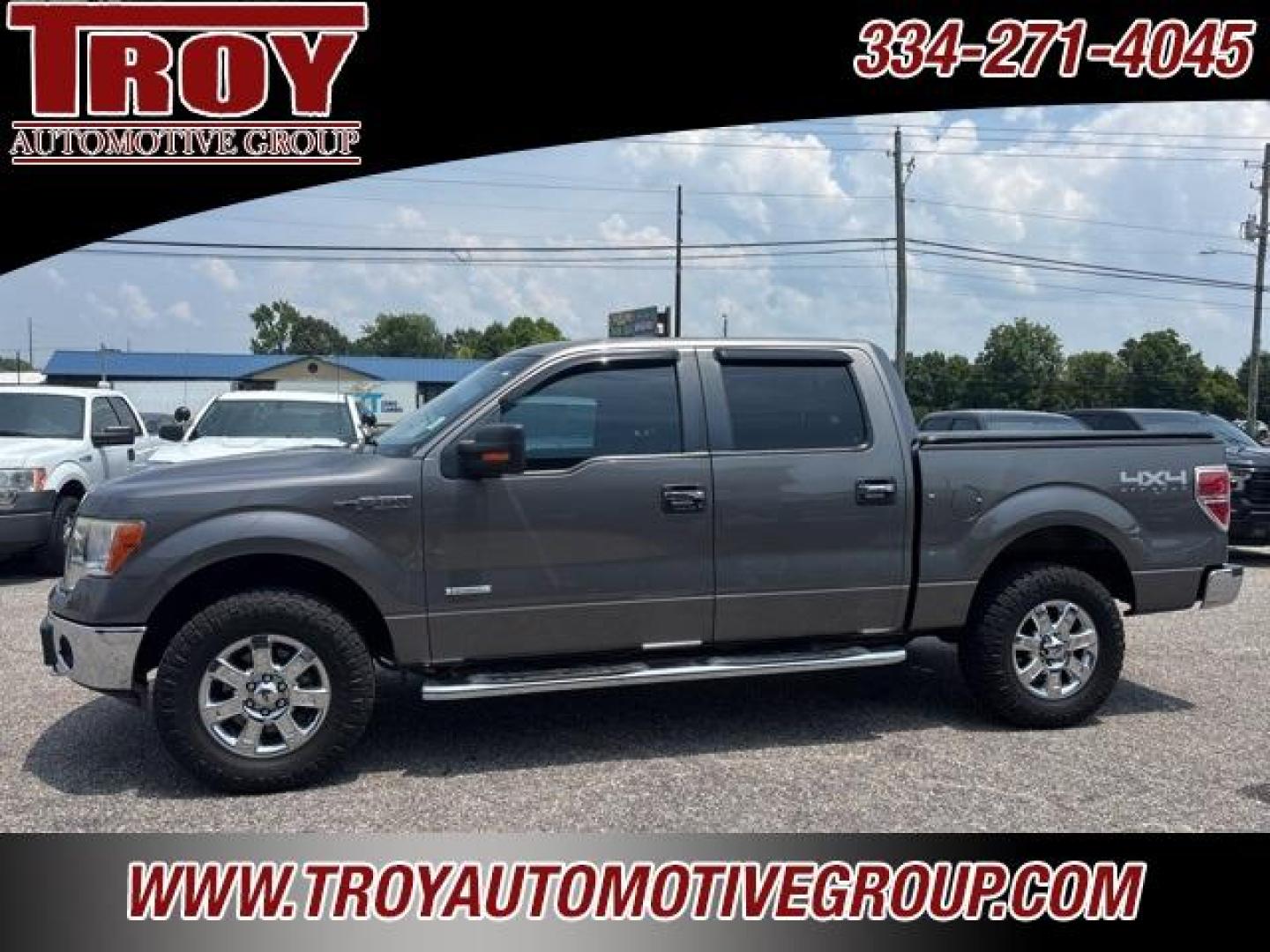 2013 Sterling Gray Metallic /Steel Gray Ford F-150 XLT (1FTFW1ET5DF) with an 3.5L V6 engine, Automatic transmission, located at 6812 Atlanta Hwy, Montgomery, AL, 36117, (334) 271-4045, 32.382118, -86.178673 - 1-Owner!!<br>Power Driver Seat!!<br>Off Road Package!!<br>Tow Package!!<br>2-Master Remote Entry Keys!!<br>Seat Covers!!<br>Nitto Trail Grappler Tires!!<br>Husky Floor Mats! - Photo#2