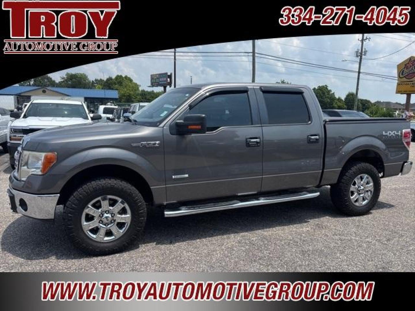 2013 Sterling Gray Metallic /Steel Gray Ford F-150 XLT (1FTFW1ET5DF) with an 3.5L V6 engine, Automatic transmission, located at 6812 Atlanta Hwy, Montgomery, AL, 36117, (334) 271-4045, 32.382118, -86.178673 - 1-Owner!!<br>Power Driver Seat!!<br>Off Road Package!!<br>Tow Package!!<br>2-Master Remote Entry Keys!!<br>Seat Covers!!<br>Nitto Trail Grappler Tires!!<br>Husky Floor Mats! - Photo#3