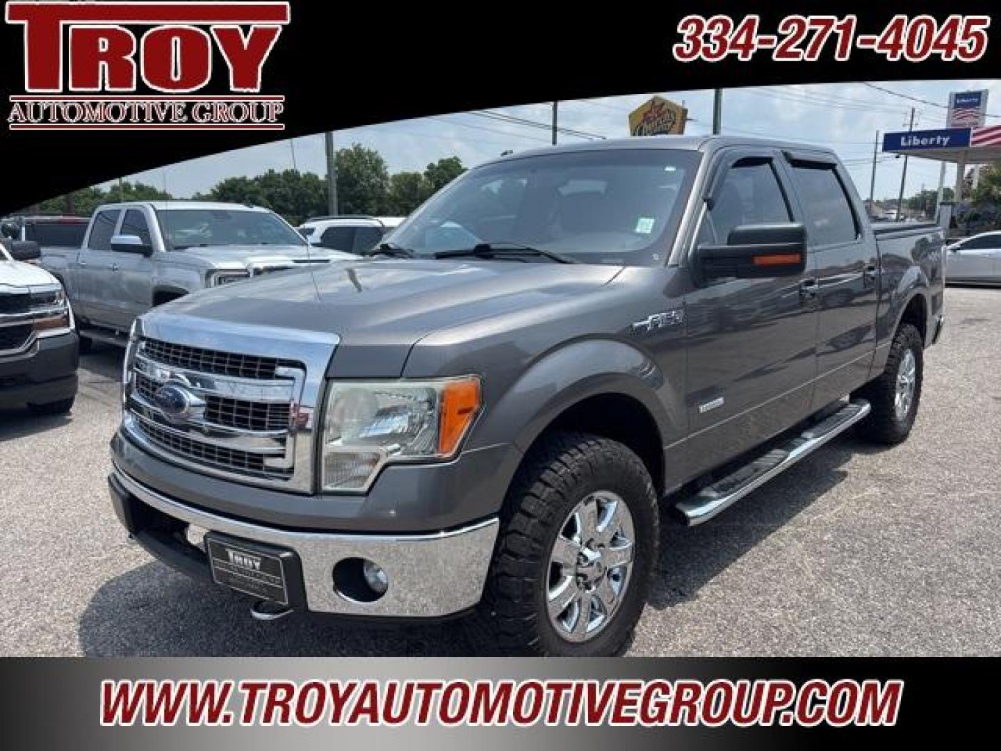 2013 Sterling Gray Metallic /Steel Gray Ford F-150 XLT (1FTFW1ET5DF) with an 3.5L V6 engine, Automatic transmission, located at 6812 Atlanta Hwy, Montgomery, AL, 36117, (334) 271-4045, 32.382118, -86.178673 - 1-Owner!!<br>Power Driver Seat!!<br>Off Road Package!!<br>Tow Package!!<br>2-Master Remote Entry Keys!!<br>Seat Covers!!<br>Nitto Trail Grappler Tires!!<br>Husky Floor Mats! - Photo#5
