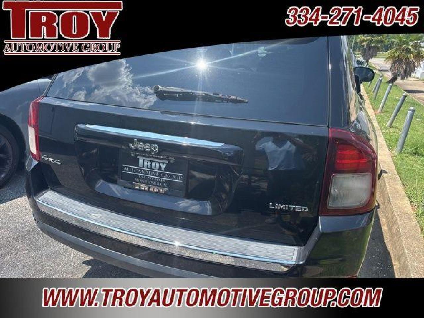 2014 Black Clearcoat /Lt Pebble Beige/Dk Slate Jeep Compass Limited (1C4NJDCB8ED) with an 2.4L I4 DOHC 16V Dual VVT engine, Automatic transmission, located at 6812 Atlanta Hwy, Montgomery, AL, 36117, (334) 271-4045, 32.382118, -86.178673 - Power Sunroof!!<br><br><br> Compass Limited 4WD 2.4L I4 DOHC 16V Dual VVT 6-Speed Automatic<br><br>Financing Available---Top Value for Trades.<br><br>Odometer is 20723 miles below market average! 21/27 City/Highway MPG<br><br><br>Reviews:<br> * If youre looking for a compact and fuel-efficient smal - Photo#3