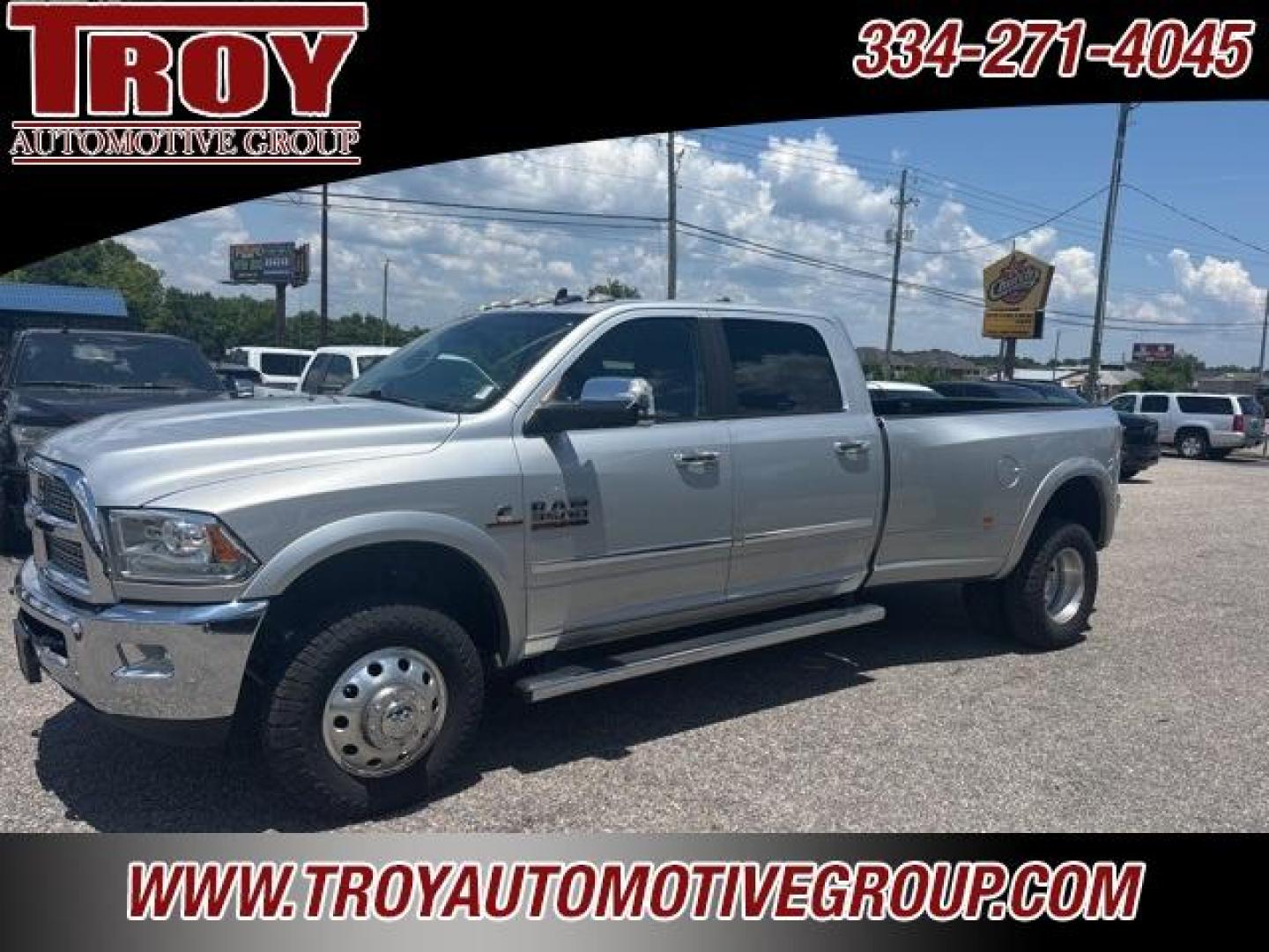 2018 Bright Silver Metallic Clearcoat /Black Ram 3500 Laramie (3C63RRJL3JG) with an Cummins 6.7L I6 Turbodiesel engine, Automatic transmission, located at 6812 Atlanta Hwy, Montgomery, AL, 36117, (334) 271-4045, 32.382118, -86.178673 - Brand New Tires!!<br>Just Serviced!!<br><br>Recent Arrival! Priced below KBB Fair Purchase Price!<br><br>Bright Silver Metallic Clearcoat 2018 Ram 3500 Laramie 4WD Cummins 6.7L I6 Turbodiesel Aisin 6-Speed Automatic<br><br>Financing Available---Top Value for Trades.<br><br>Odometer is 39994 miles be - Photo#11