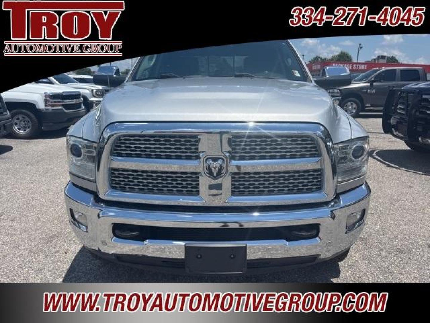 2018 Bright Silver Metallic Clearcoat /Black Ram 3500 Laramie (3C63RRJL3JG) with an Cummins 6.7L I6 Turbodiesel engine, Automatic transmission, located at 6812 Atlanta Hwy, Montgomery, AL, 36117, (334) 271-4045, 32.382118, -86.178673 - Brand New Tires!!<br>Just Serviced!!<br><br>Recent Arrival! Priced below KBB Fair Purchase Price!<br><br>Bright Silver Metallic Clearcoat 2018 Ram 3500 Laramie 4WD Cummins 6.7L I6 Turbodiesel Aisin 6-Speed Automatic<br><br>Financing Available---Top Value for Trades.<br><br>Odometer is 39994 miles be - Photo#13