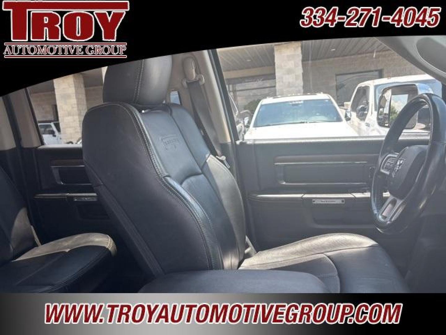 2018 Bright Silver Metallic Clearcoat /Black Ram 3500 Laramie (3C63RRJL3JG) with an Cummins 6.7L I6 Turbodiesel engine, Automatic transmission, located at 6812 Atlanta Hwy, Montgomery, AL, 36117, (334) 271-4045, 32.382118, -86.178673 - Brand New Tires!!<br>Just Serviced!!<br><br>Recent Arrival! Priced below KBB Fair Purchase Price!<br><br>Bright Silver Metallic Clearcoat 2018 Ram 3500 Laramie 4WD Cummins 6.7L I6 Turbodiesel Aisin 6-Speed Automatic<br><br>Financing Available---Top Value for Trades.<br><br>Odometer is 39994 miles be - Photo#38