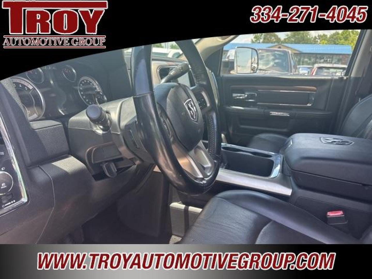 2018 Bright Silver Metallic Clearcoat /Black Ram 3500 Laramie (3C63RRJL3JG) with an Cummins 6.7L I6 Turbodiesel engine, Automatic transmission, located at 6812 Atlanta Hwy, Montgomery, AL, 36117, (334) 271-4045, 32.382118, -86.178673 - Brand New Tires!!<br>Just Serviced!!<br><br>Recent Arrival! Priced below KBB Fair Purchase Price!<br><br>Bright Silver Metallic Clearcoat 2018 Ram 3500 Laramie 4WD Cummins 6.7L I6 Turbodiesel Aisin 6-Speed Automatic<br><br>Financing Available---Top Value for Trades.<br><br>Odometer is 39994 miles be - Photo#44