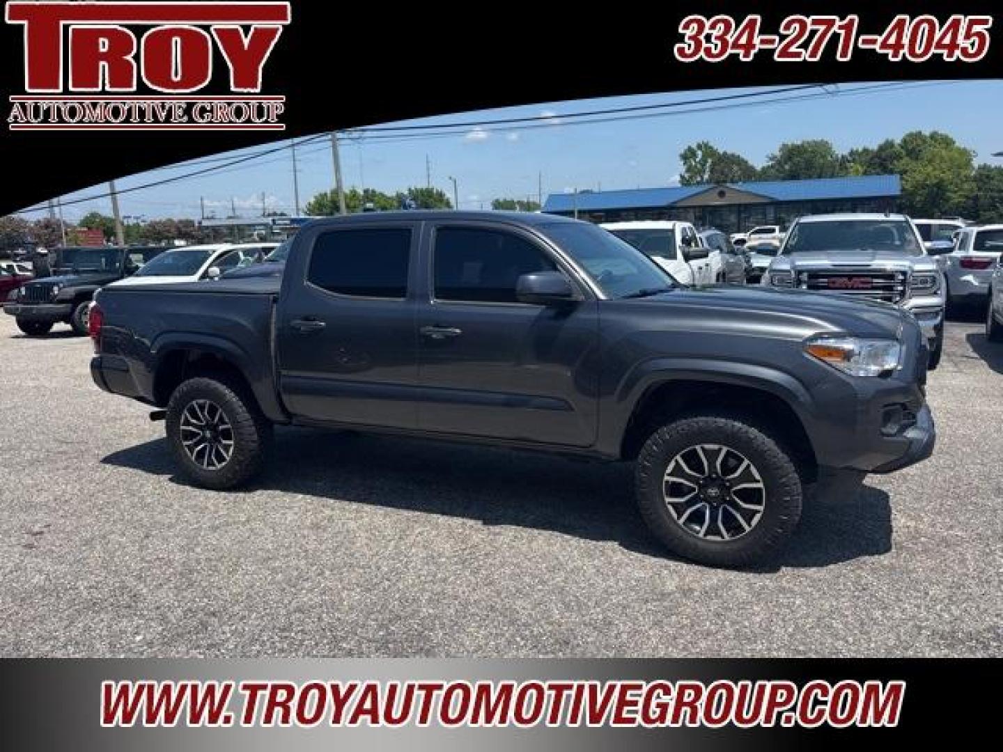 2022 Gray /Cement Toyota Tacoma (3TMCZ5AN0NM) with an 3.5L V6 PDI DOHC 24V LEV3-ULEV70 278hp engine, Automatic transmission, located at 6812 Atlanta Hwy, Montgomery, AL, 36117, (334) 271-4045, 32.382118, -86.178673 - Photo#9