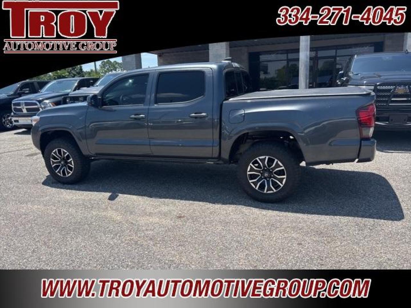 2022 Gray /Cement Toyota Tacoma (3TMCZ5AN0NM) with an 3.5L V6 PDI DOHC 24V LEV3-ULEV70 278hp engine, Automatic transmission, located at 6812 Atlanta Hwy, Montgomery, AL, 36117, (334) 271-4045, 32.382118, -86.178673 - Photo#15