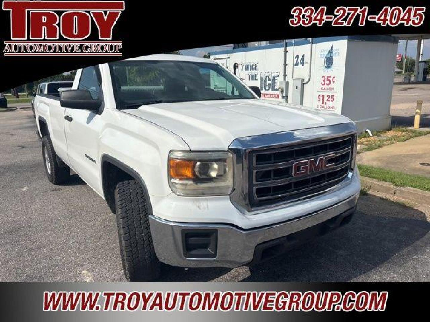 2015 Summit White /Jet Black/Dark Ash GMC Sierra 1500 Base (1GTN1TEC1FZ) with an EcoTec3 5.3L V8 engine, Automatic transmission, located at 6812 Atlanta Hwy, Montgomery, AL, 36117, (334) 271-4045, 32.382118, -86.178673 - Photo#6