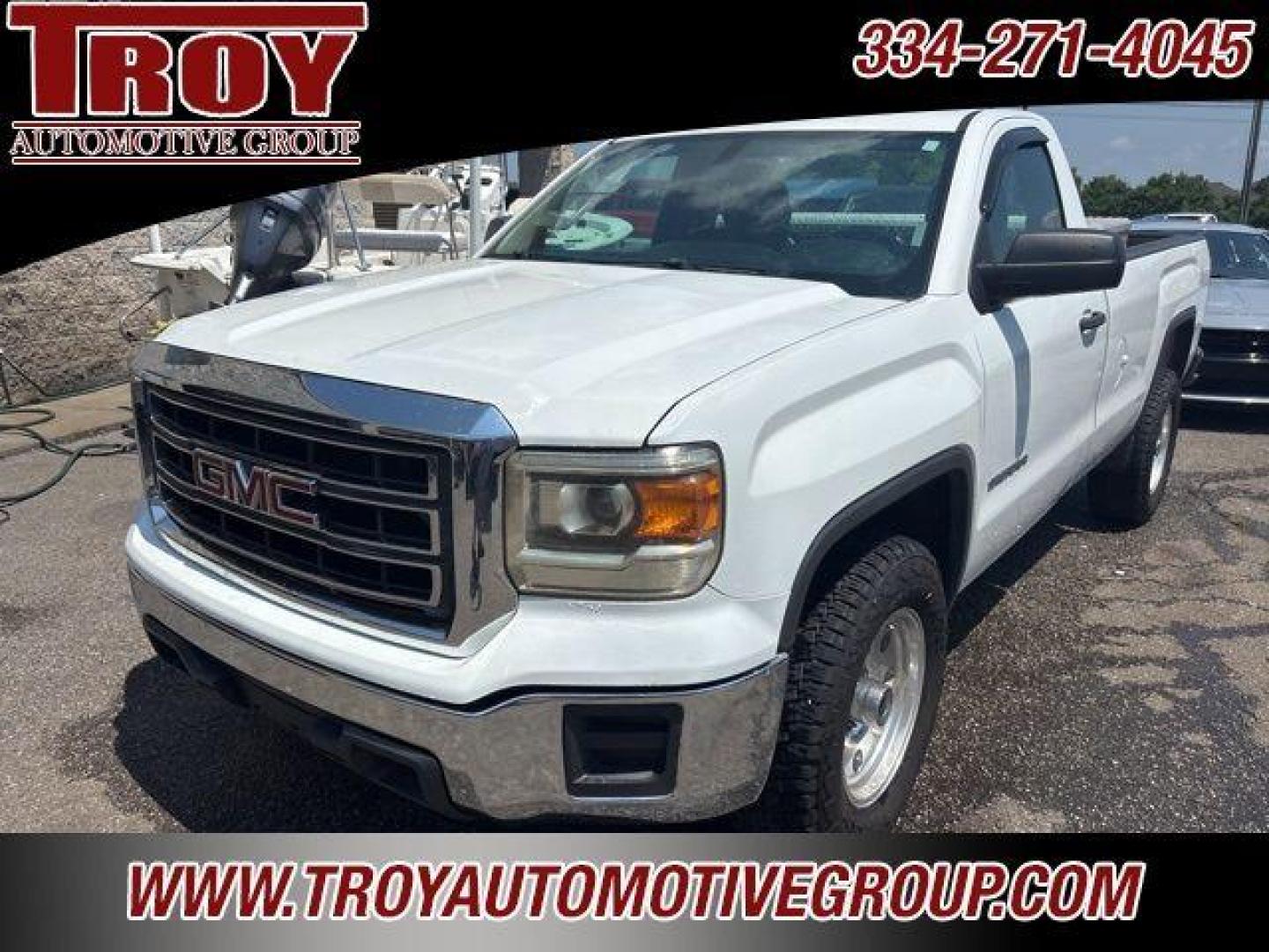 2015 Summit White /Jet Black/Dark Ash GMC Sierra 1500 Base (1GTN1TEC1FZ) with an EcoTec3 5.3L V8 engine, Automatic transmission, located at 6812 Atlanta Hwy, Montgomery, AL, 36117, (334) 271-4045, 32.382118, -86.178673 - Photo#18