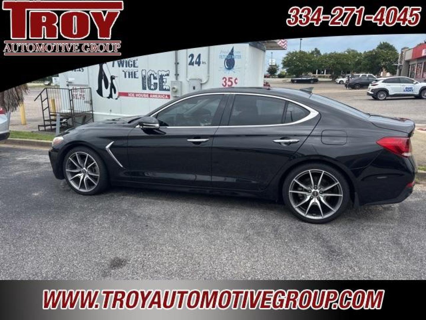 2019 Victoria Black /Black Genesis G70 2.0T Advanced (KMTG44LA3KU) with an 2.0L TGDI engine, Automatic transmission, located at 6812 Atlanta Hwy, Montgomery, AL, 36117, (334) 271-4045, 32.382118, -86.178673 - Dynamic Package!! - Photo#3