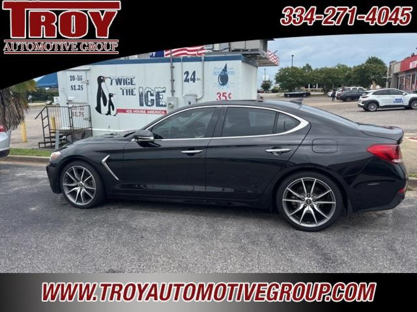 2019 Victoria Black /Black Genesis G70 2.0T Advanced (KMTG44LA3KU) with an 2.0L TGDI engine, Automatic transmission, located at 6812 Atlanta Hwy, Montgomery, AL, 36117, (334) 271-4045, 32.382118, -86.178673 - Dynamic Package!! - Photo#4