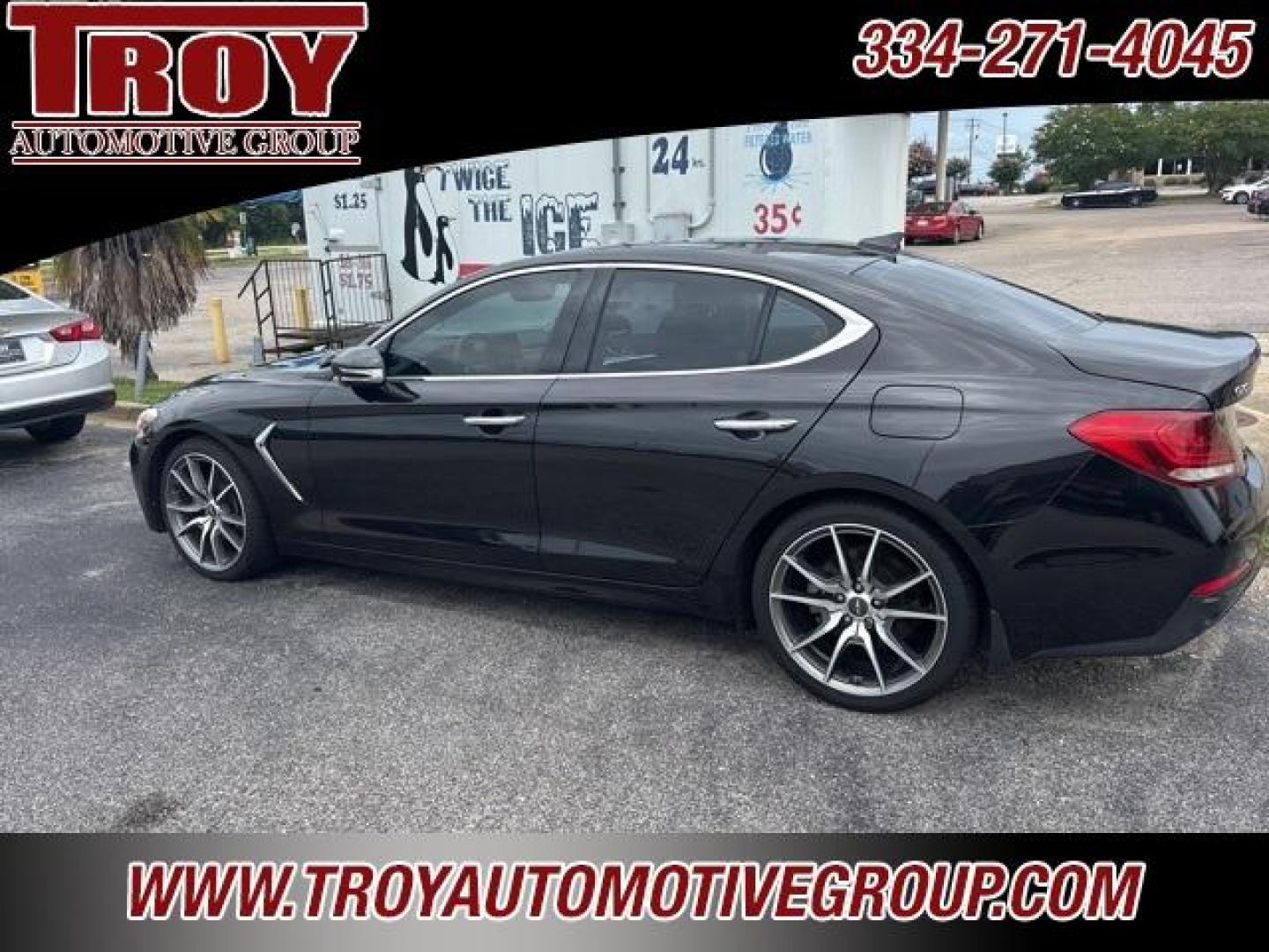 2019 Victoria Black /Black Genesis G70 2.0T Advanced (KMTG44LA3KU) with an 2.0L TGDI engine, Automatic transmission, located at 6812 Atlanta Hwy, Montgomery, AL, 36117, (334) 271-4045, 32.382118, -86.178673 - Dynamic Package!! - Photo#5