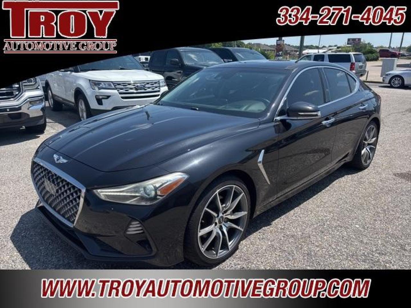 2019 Victoria Black /Black Genesis G70 2.0T Advanced (KMTG44LA3KU) with an 2.0L TGDI engine, Automatic transmission, located at 6812 Atlanta Hwy, Montgomery, AL, 36117, (334) 271-4045, 32.382118, -86.178673 - Dynamic Package!! - Photo#9