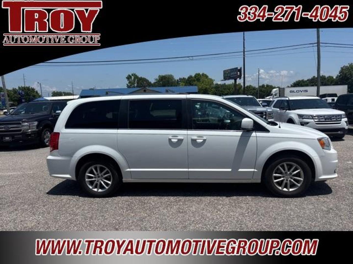 2019 White Knuckle Clearcoat /Black/Light Graystone Dodge Grand Caravan SXT (2C4RDGCG6KR) with an 3.6L V6 Flex Fuel 24V VVT engine, Automatic transmission, located at 6812 Atlanta Hwy, Montgomery, AL, 36117, (334) 271-4045, 32.382118, -86.178673 - Recent Arrival<br>2nd Row Bucket Seats!!<br>Dual Power Sliding Doors!!<br>Tow Package!!<br>Luggage Rack!!<br><br>White Knuckle Clearcoat 2019 Dodge Grand Caravan SXT FWD 3.6L V6 Flex Fuel 24V VVT 6-Speed Automatic<br><br>Financing Available---Top Value for Trades.<br><br><br>Awards:<br> * 2019 KBB. - Photo#2