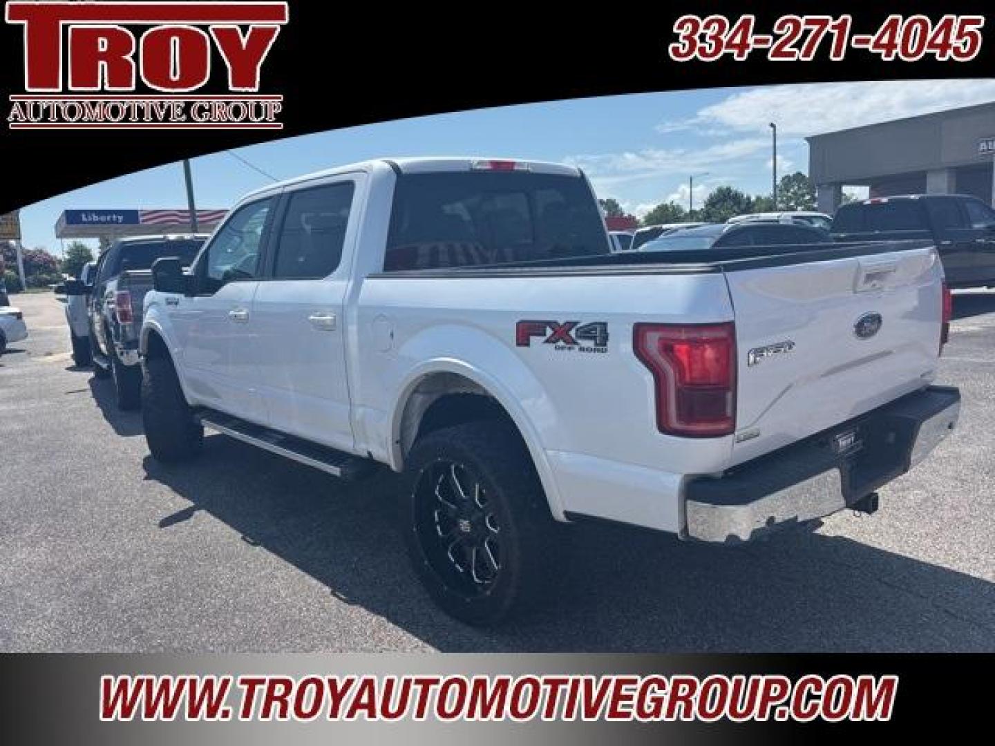 2015 White Platinum Clearcoat Metallic /Gray Ford F-150 Lariat (1FTEW1EF1FK) with an 5.0L V8 FFV engine, Automatic transmission, located at 6812 Atlanta Hwy, Montgomery, AL, 36117, (334) 271-4045, 32.382118, -86.178673 - White Platinum Clearcoat Metallic 2015 Ford F-150 Lariat 4WD 5.0L V8 FFV 6-Speed Automatic Electronic<br><br>Financing Available---Top Value for Trades.<br><br>Odometer is 43172 miles below market average!<br><br><br>Awards:<br> * Green Car Journal 2015 Green Car Technology Award * NACTOY 2015 No - Photo#3