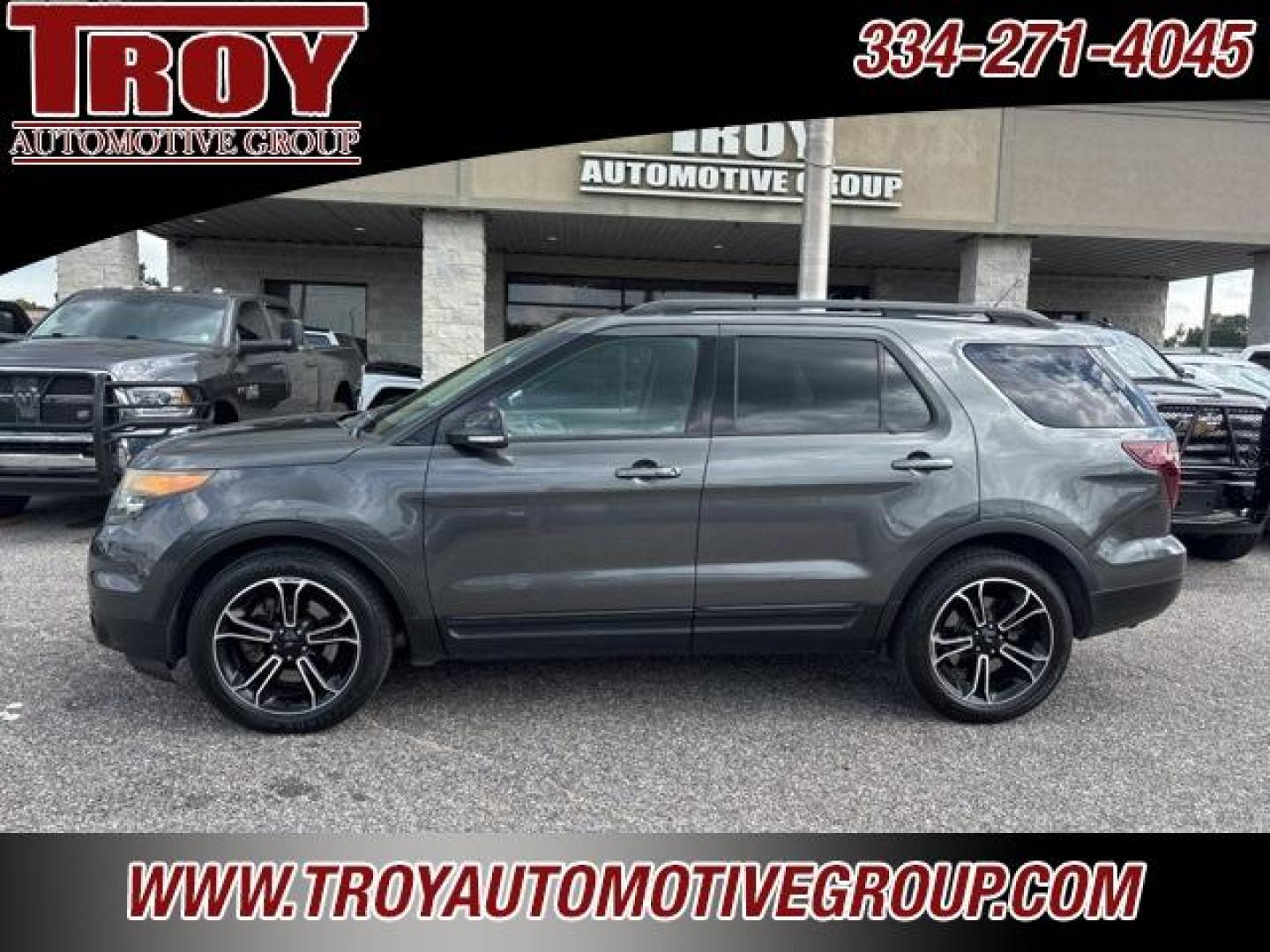2015 Magnetic Metallic /Charcoal Black/Sienna Insert Ford Explorer Sport (1FM5K8GT0FG) with an 3.5L V6 engine, Automatic transmission, located at 6812 Atlanta Hwy, Montgomery, AL, 36117, (334) 271-4045, 32.382118, -86.178673 - Power Sunroof!!<br>Navigation!!<br>Blind Spot Detection!!<br>Tow Package!!<br>Heated/Cooled Seats!!<br>2-Master Keys w/Remote Start!! - Photo#2