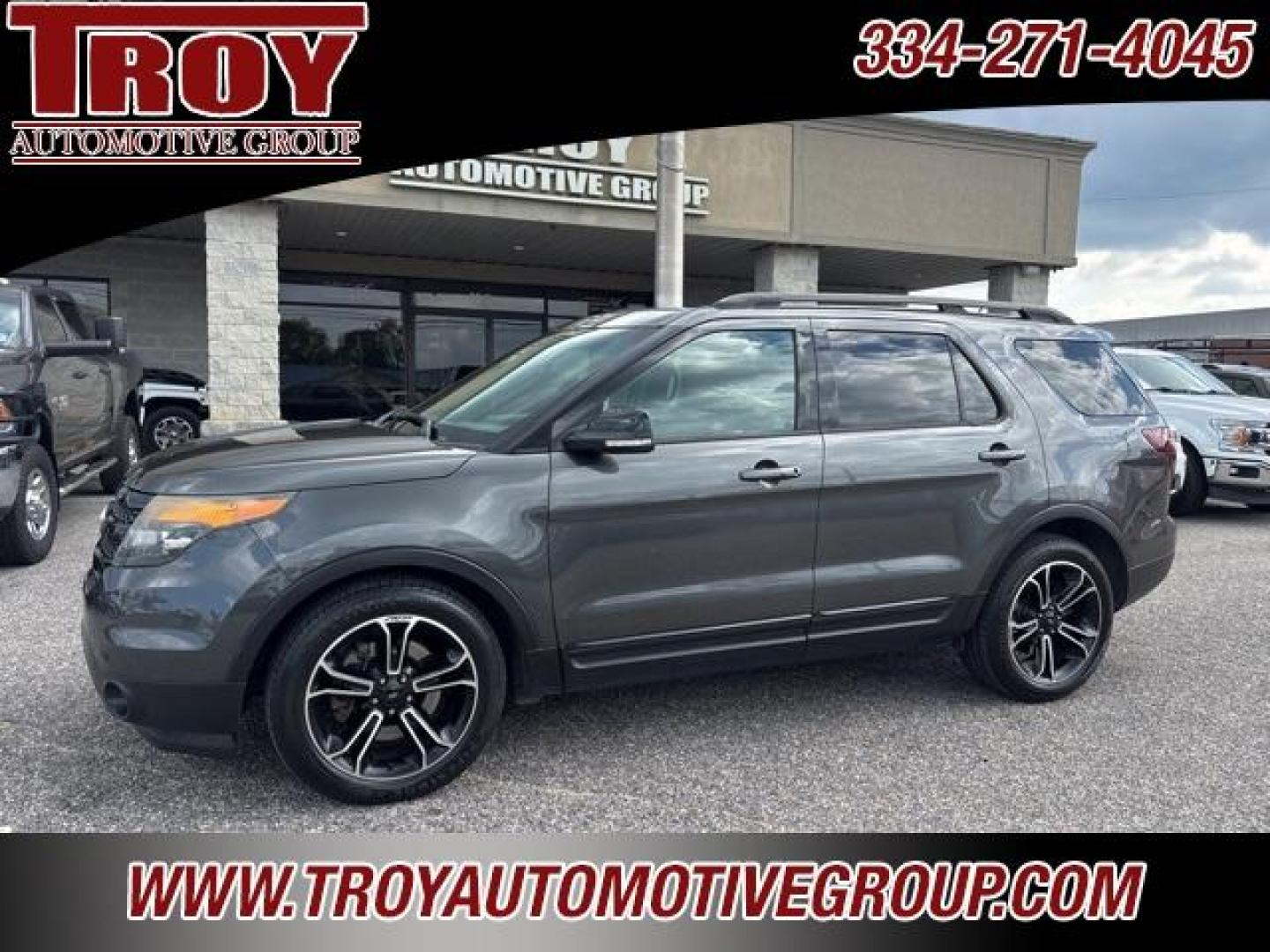 2015 Magnetic Metallic /Charcoal Black/Sienna Insert Ford Explorer Sport (1FM5K8GT0FG) with an 3.5L V6 engine, Automatic transmission, located at 6812 Atlanta Hwy, Montgomery, AL, 36117, (334) 271-4045, 32.382118, -86.178673 - Power Sunroof!!<br>Navigation!!<br>Blind Spot Detection!!<br>Tow Package!!<br>Heated/Cooled Seats!!<br>2-Master Keys w/Remote Start!! - Photo#3