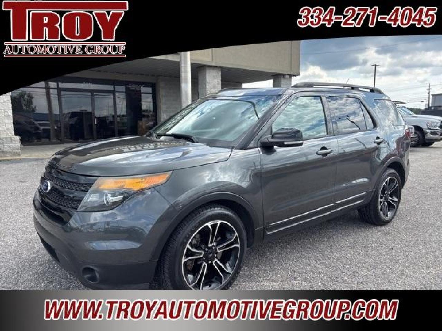 2015 Magnetic Metallic /Charcoal Black/Sienna Insert Ford Explorer Sport (1FM5K8GT0FG) with an 3.5L V6 engine, Automatic transmission, located at 6812 Atlanta Hwy, Montgomery, AL, 36117, (334) 271-4045, 32.382118, -86.178673 - Power Sunroof!!<br>Navigation!!<br>Blind Spot Detection!!<br>Tow Package!!<br>Heated/Cooled Seats!!<br>2-Master Keys w/Remote Start!! - Photo#4